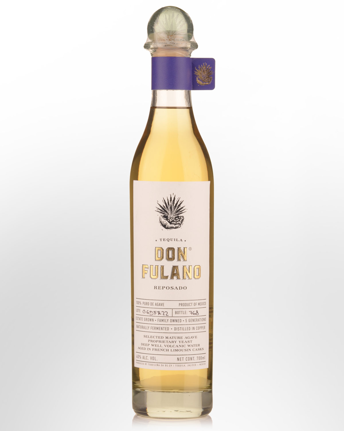 Don Fulano 100% Agave Reposado Tequila (700ml)