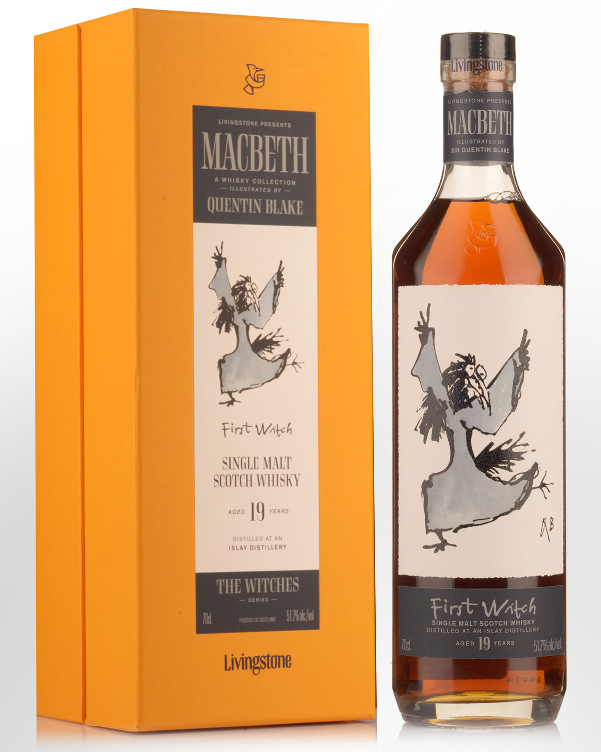 Elixir Distillers The MacBeth Collection First Witch 19 Year Old Cask ...