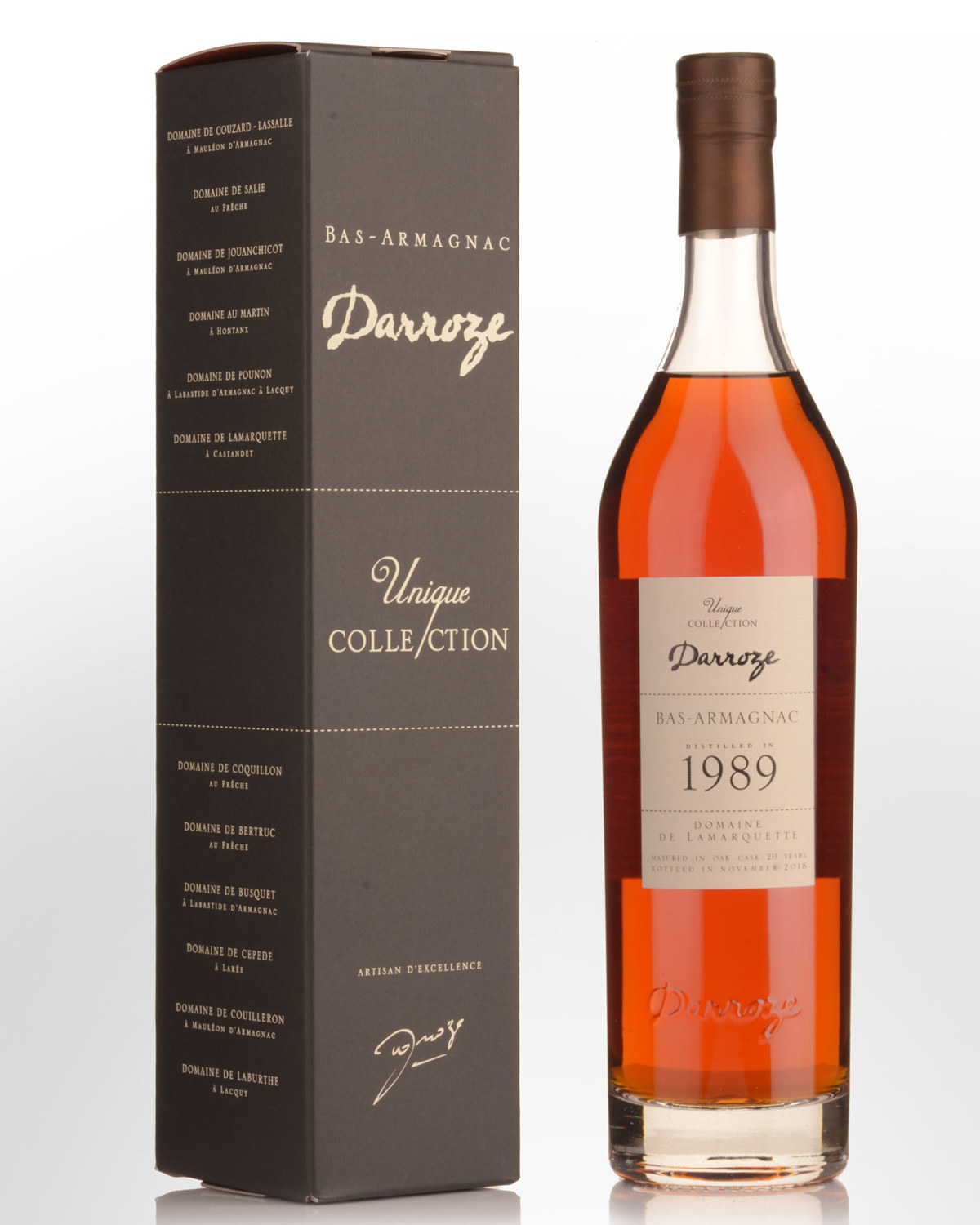 1989 Darroze Domaine de Lamarquette Cask Strength Bas Armagnac (700ml ...