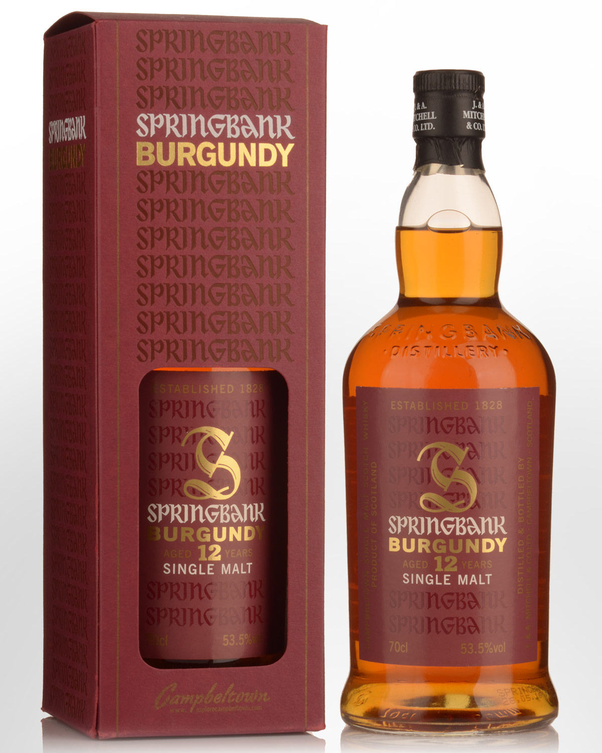 Springbank Burgundy Matured 12 Year Old Cask Strength Single Malt Scotch Whisky (700ml)