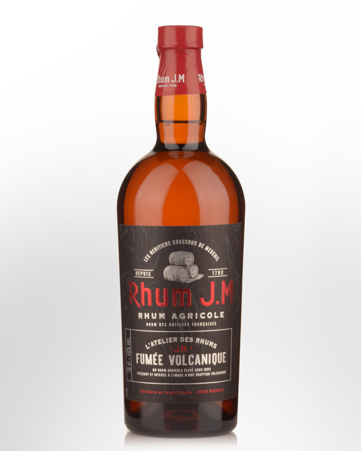 Rhum J.M. Fumee Volcanique Agricole Rum (700ml)