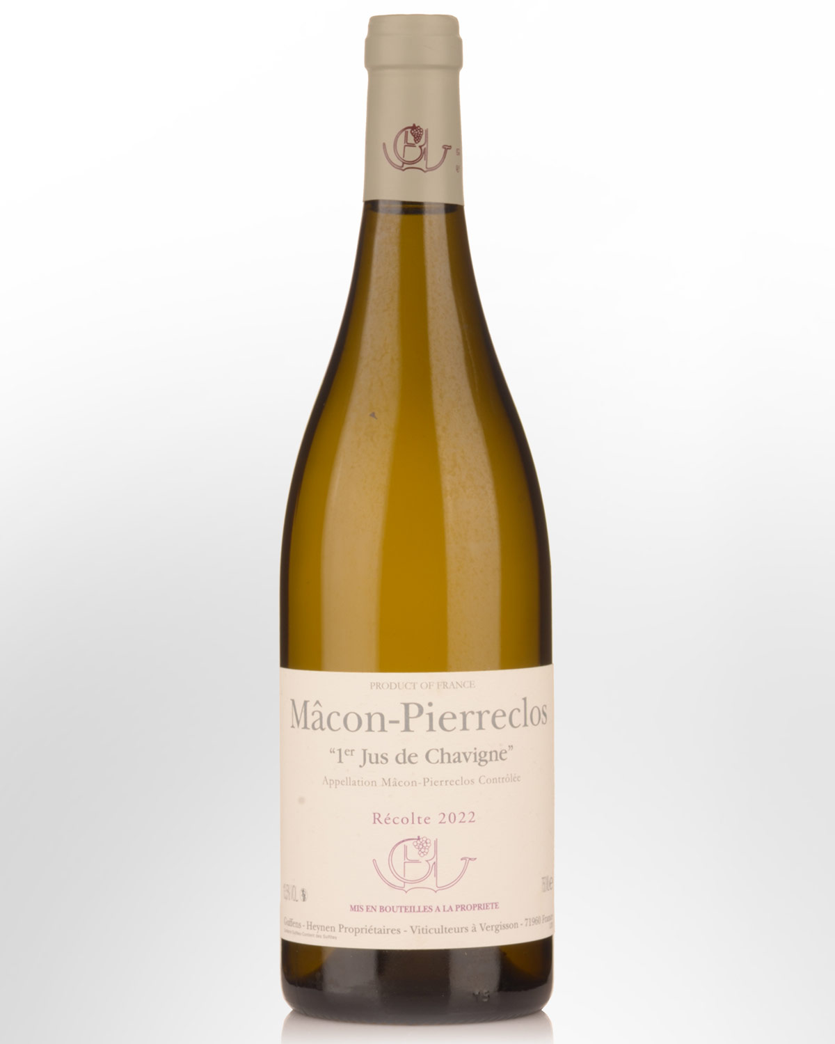 2022 Guffens-Heynen Macon-Pierreclos Premier Jus de Chavigne