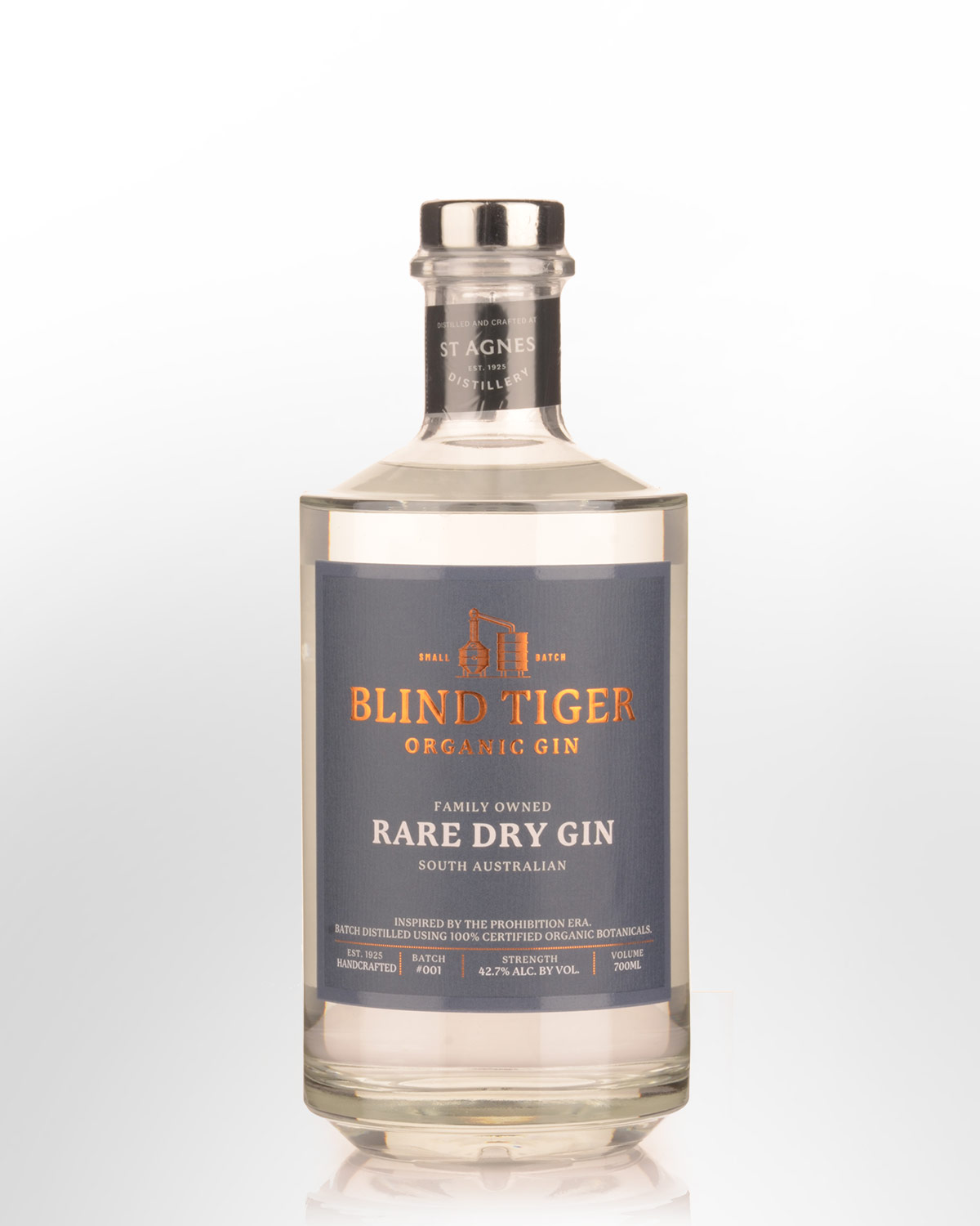 Blind Tiger Rare Dry Organic Gin (700ml)
