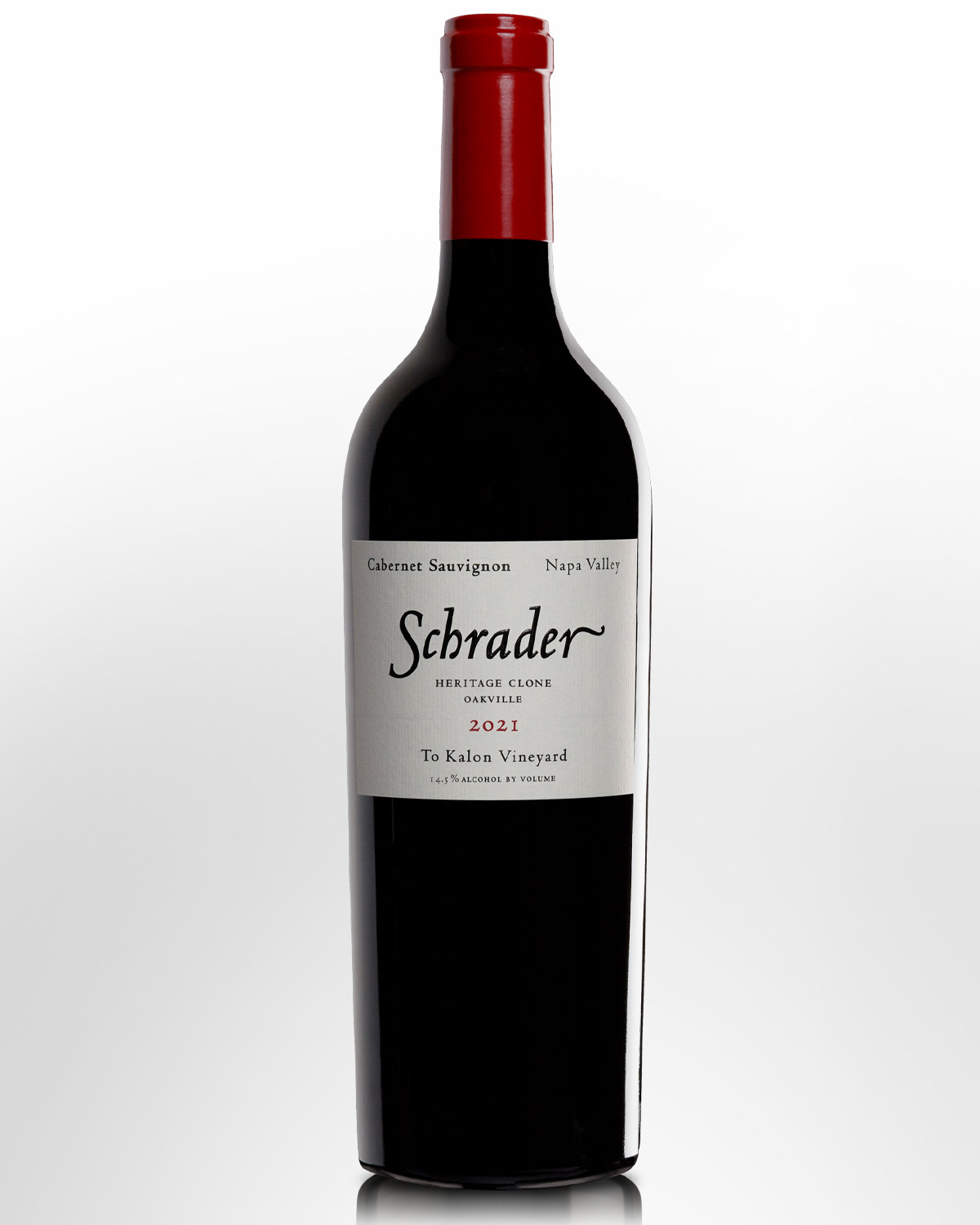 2021 Schrader Cabernet Sauvignon To Kalon Vineyard Heritage Clone 
