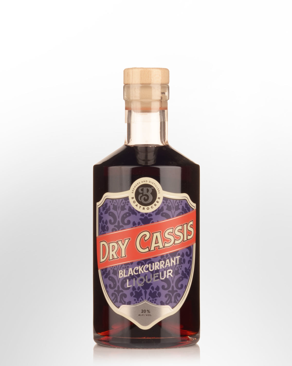 Boatrocker Dry Cassis Blackcurrant Liqueur (500ml)