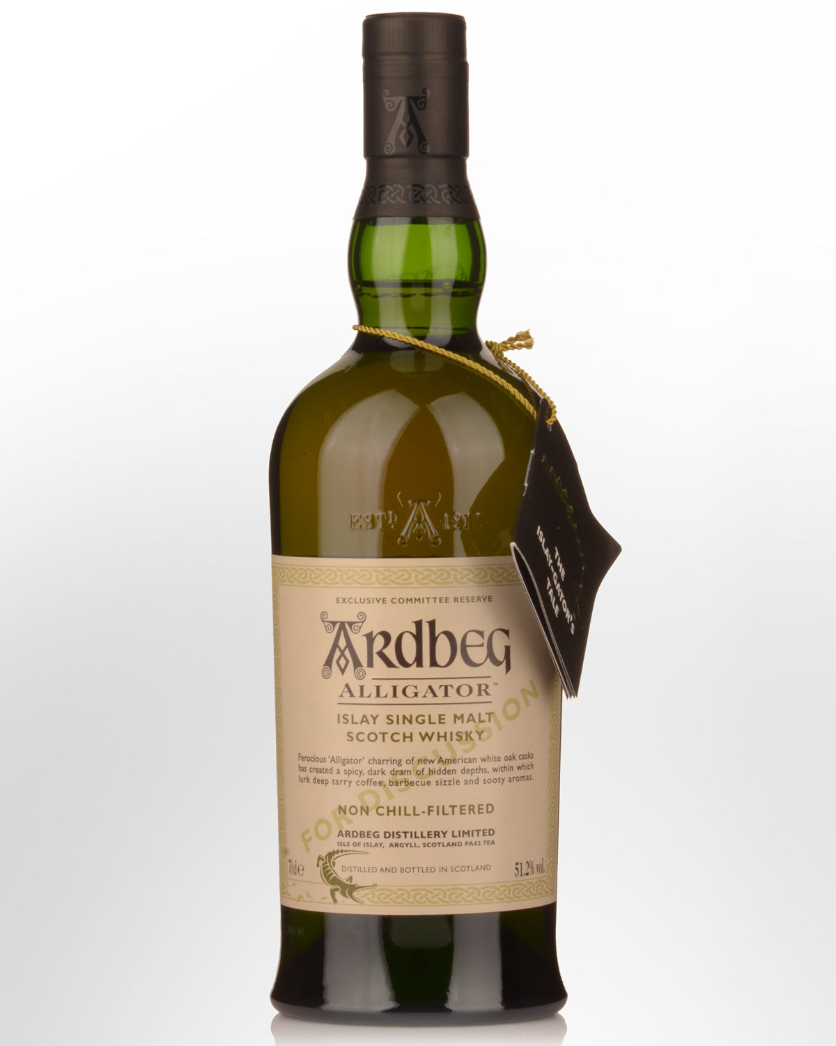 Ardbeg Alligator Committee Reserve Cask Strength Single Malt Scotch Whisky (700ml)