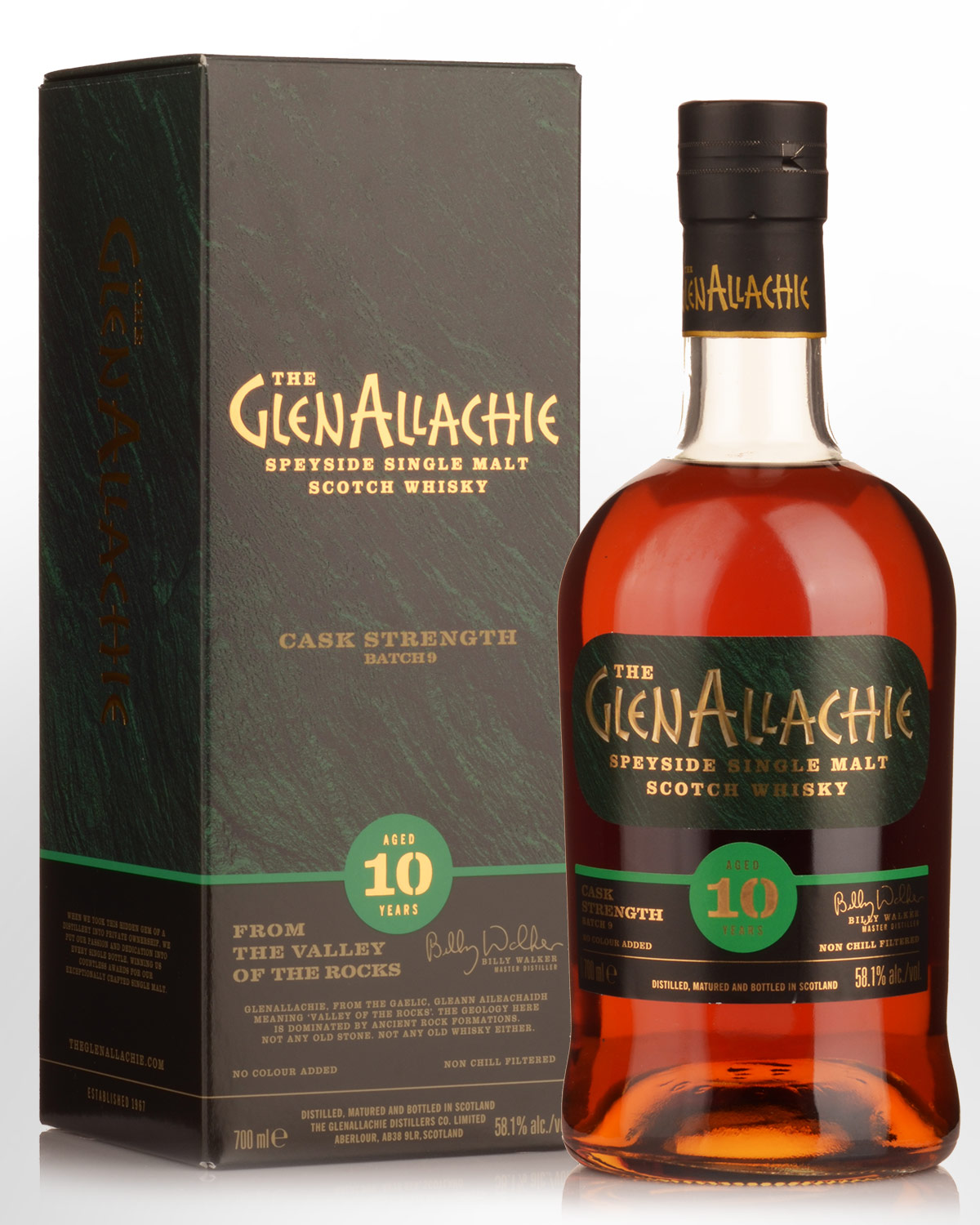 Glenallachie 10 Year Old Cask Strength Single Malt Scotch Whisky (700ml) - Batch 9