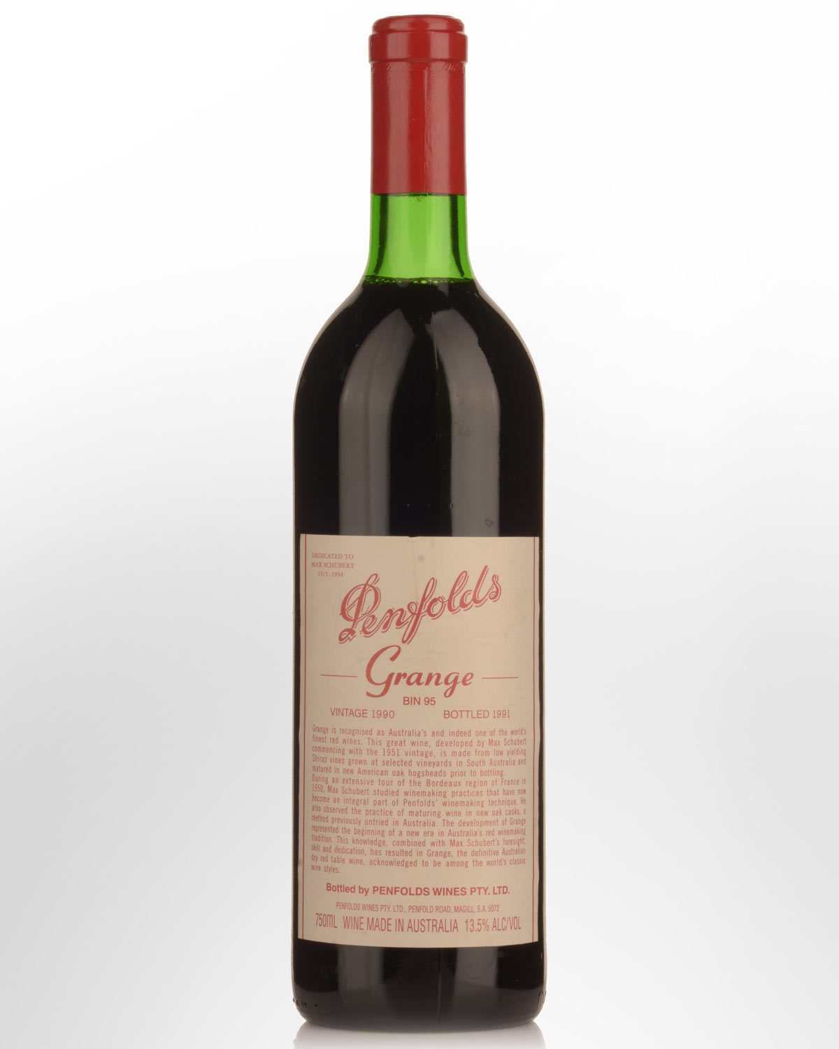 1990 Penfolds Grange - LOW FILL