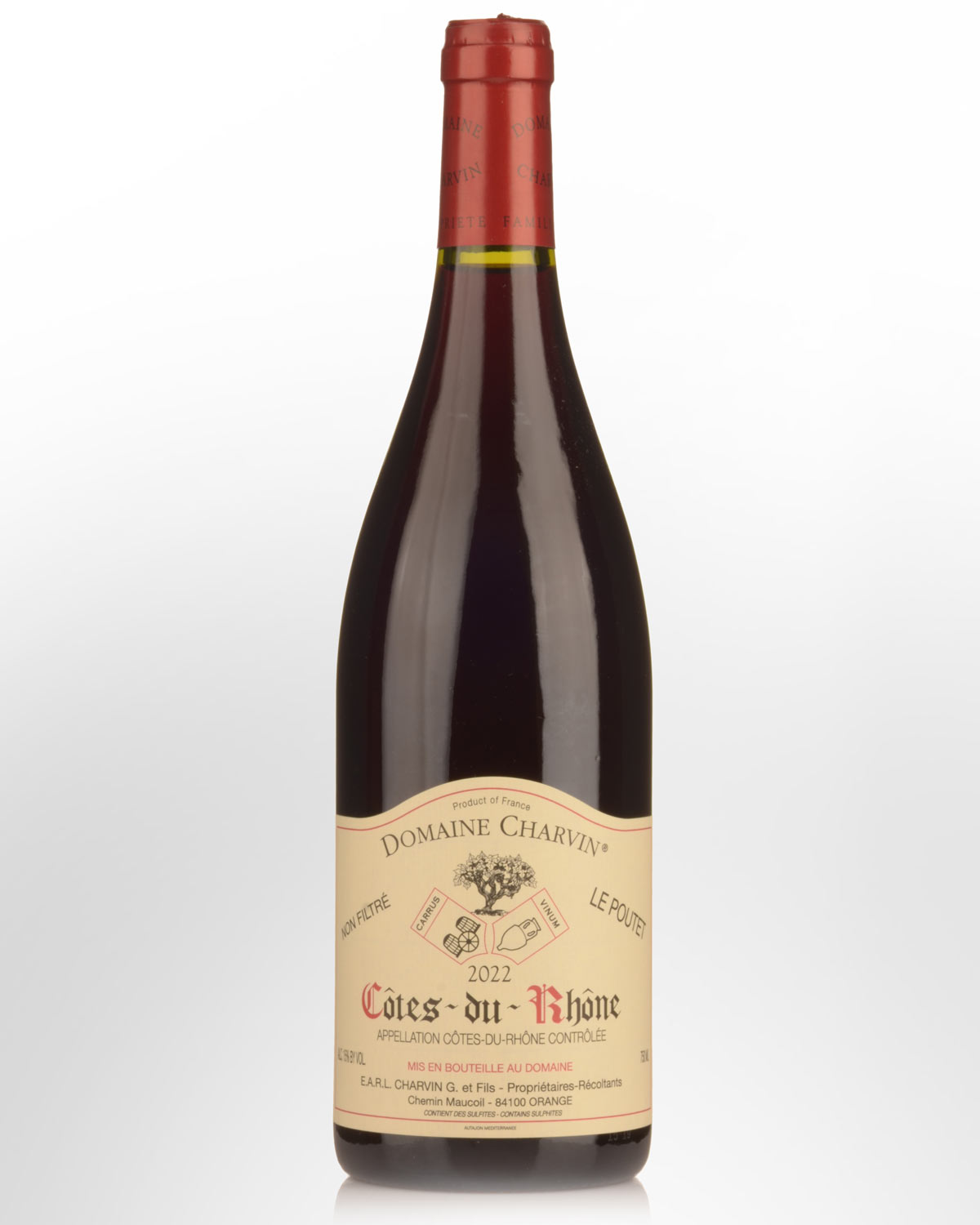 2022 Domaine Charvin Le Poutet Cotes du Rhone