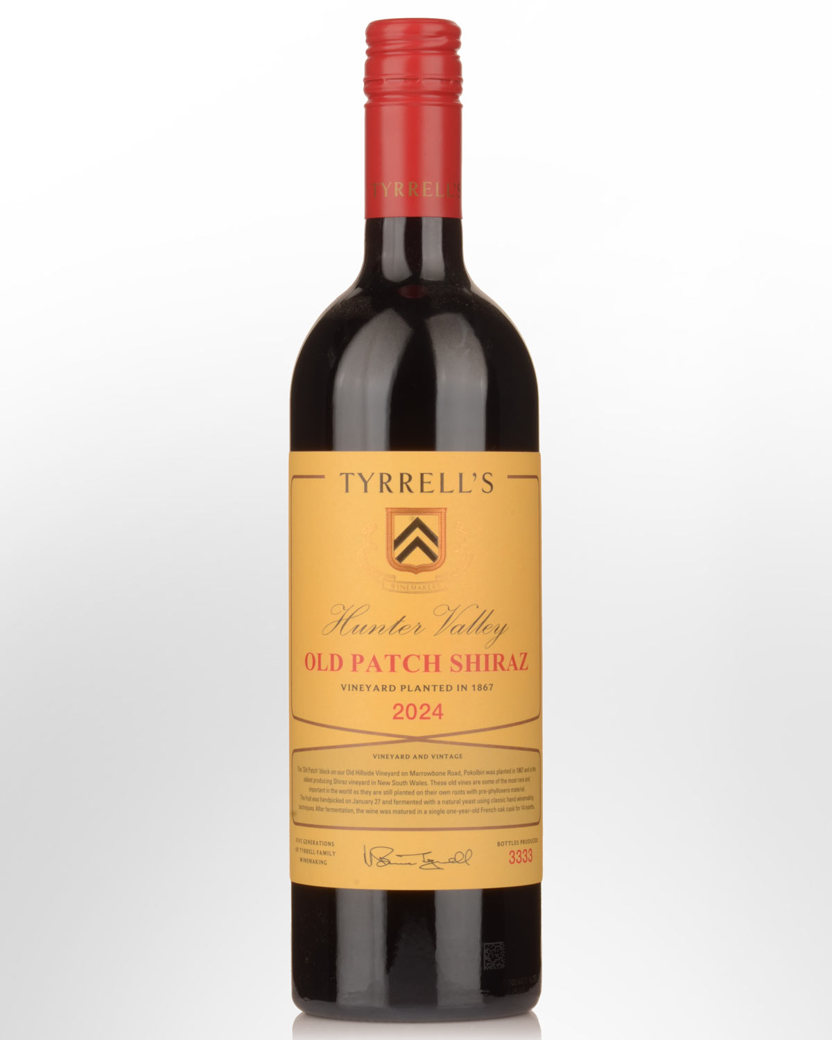 2024 Tyrrell's Old Patch Shiraz