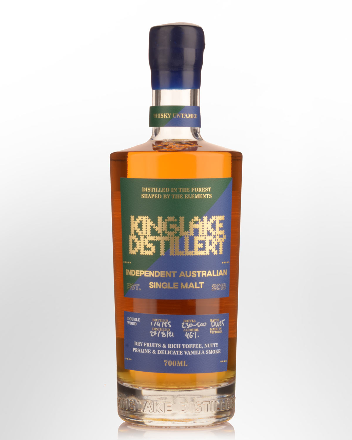 Kinglake Distillery Double Wood Single Malt Australian Whisky (700ml)