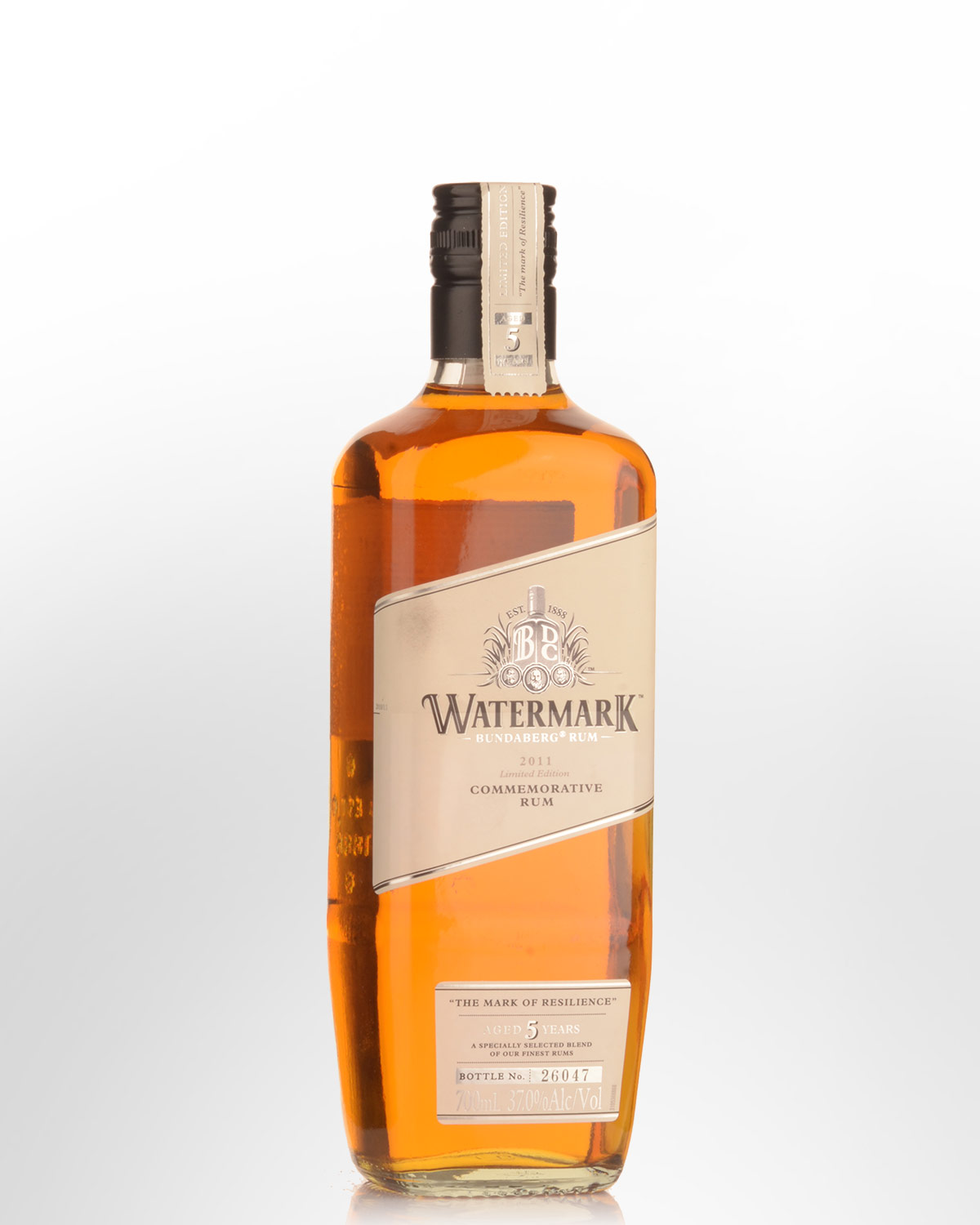 Bundaberg Watermark 2011 Commemorative 5 Year Old Rum (700ml)