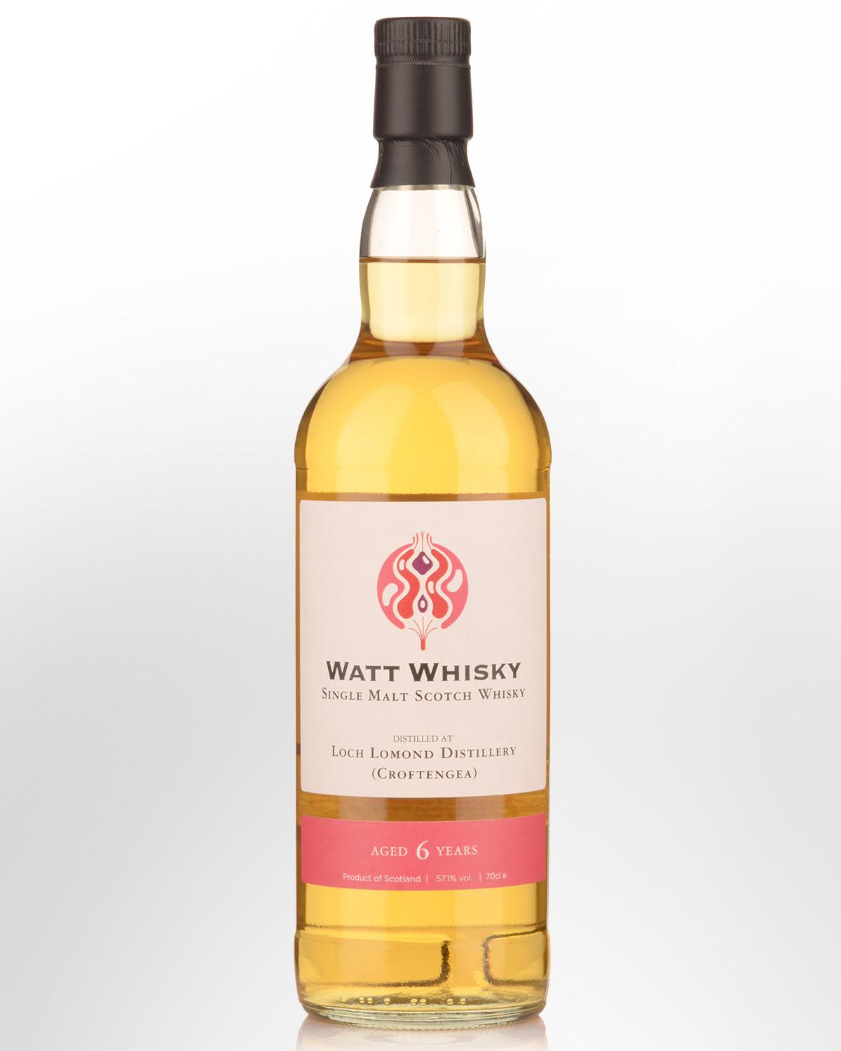 2017 Watt Whisky Loch Lomond (Croftengea) 6 Year Old Cask Strength Single Malt Scotch Whisky (700ml)
