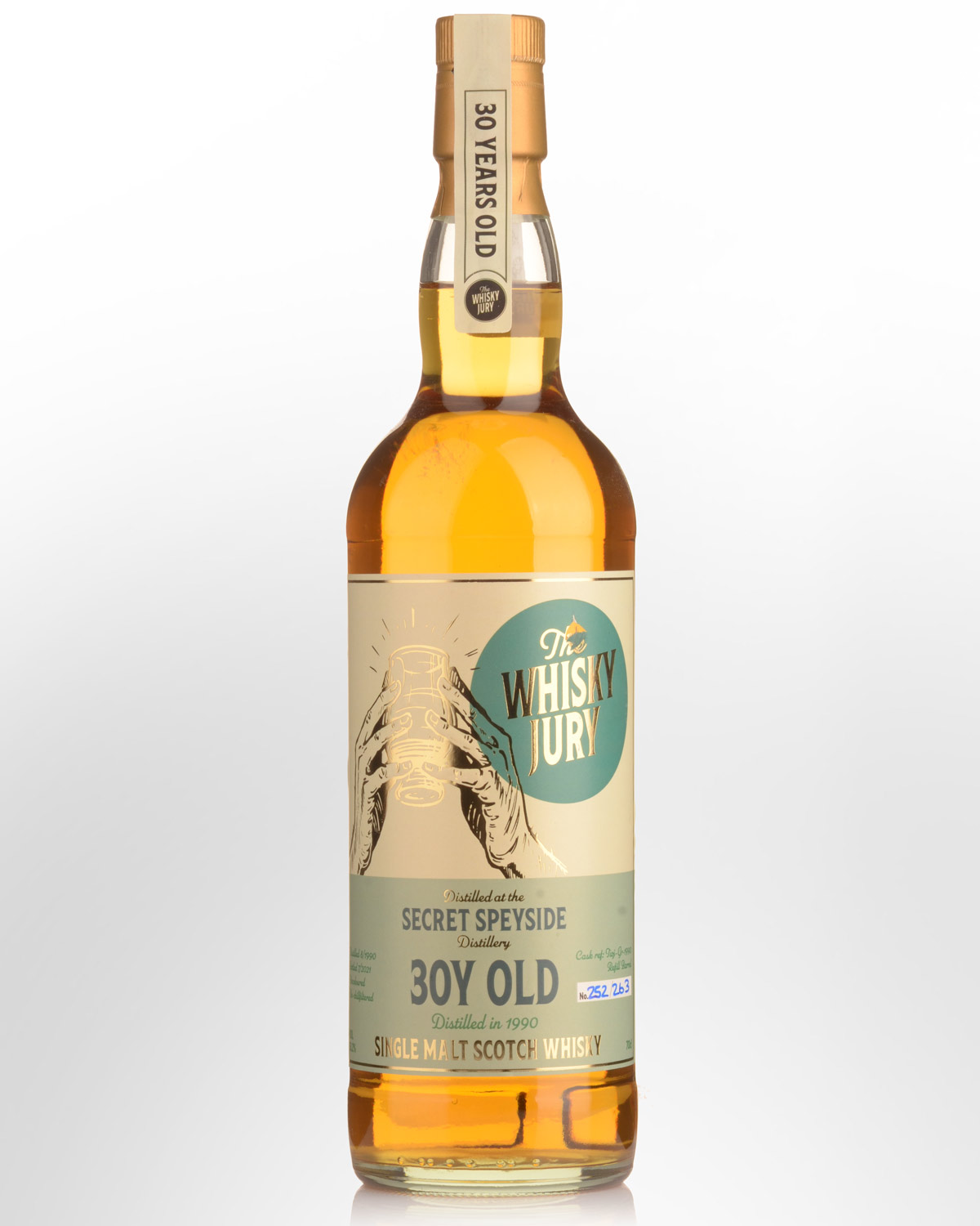 1990 The Whisky Jury Secret Speyside Single Cask 30 Year Old Cask Strength Single Malt Scotch Whisky (700ml)