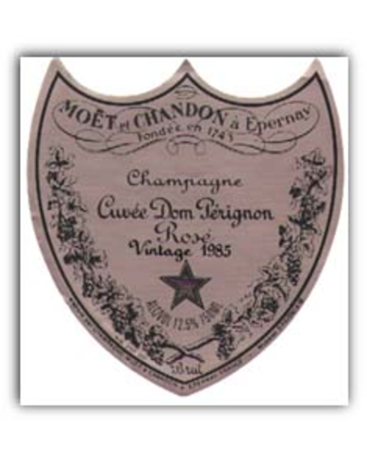 1985 Dom Perignon Cuvee Rose Champagne | Nicks Wine Merchants