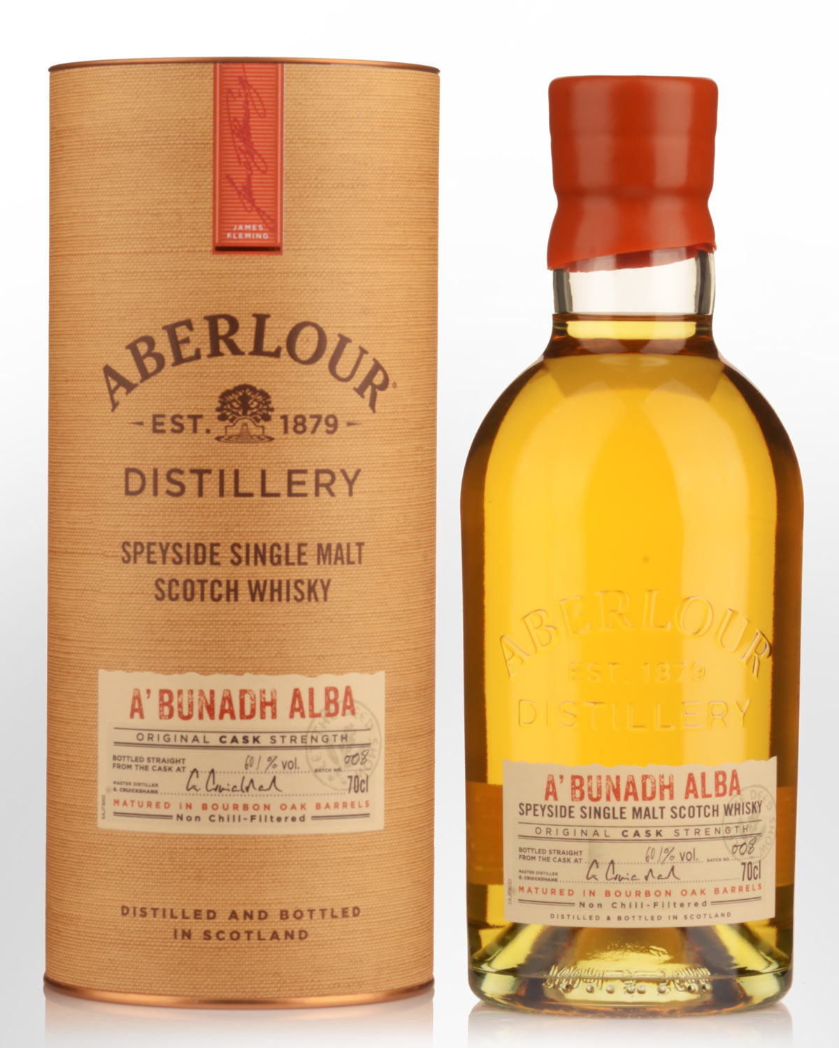 Aberlour A'bunadh Alba Cask Strength Single Malt Scotch Whisky (700ml) - Batch 08