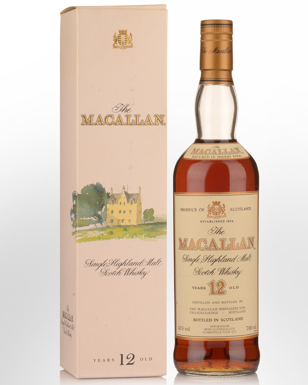 The Macallan Sherry Matured 12 Year Old Single Malt Scotch Whisky (700ml) - 1980s Bottling