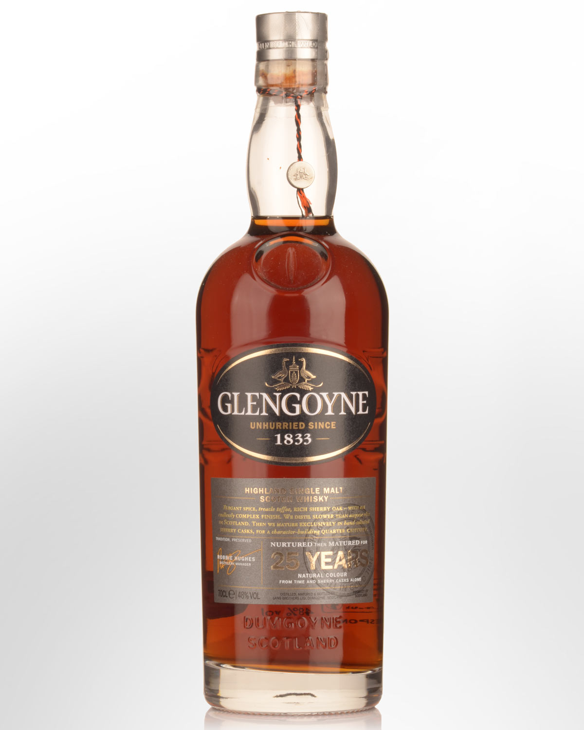 Glengoyne 25 Year Old Single Malt Scotch Whisky (700ml) - Older Bottling