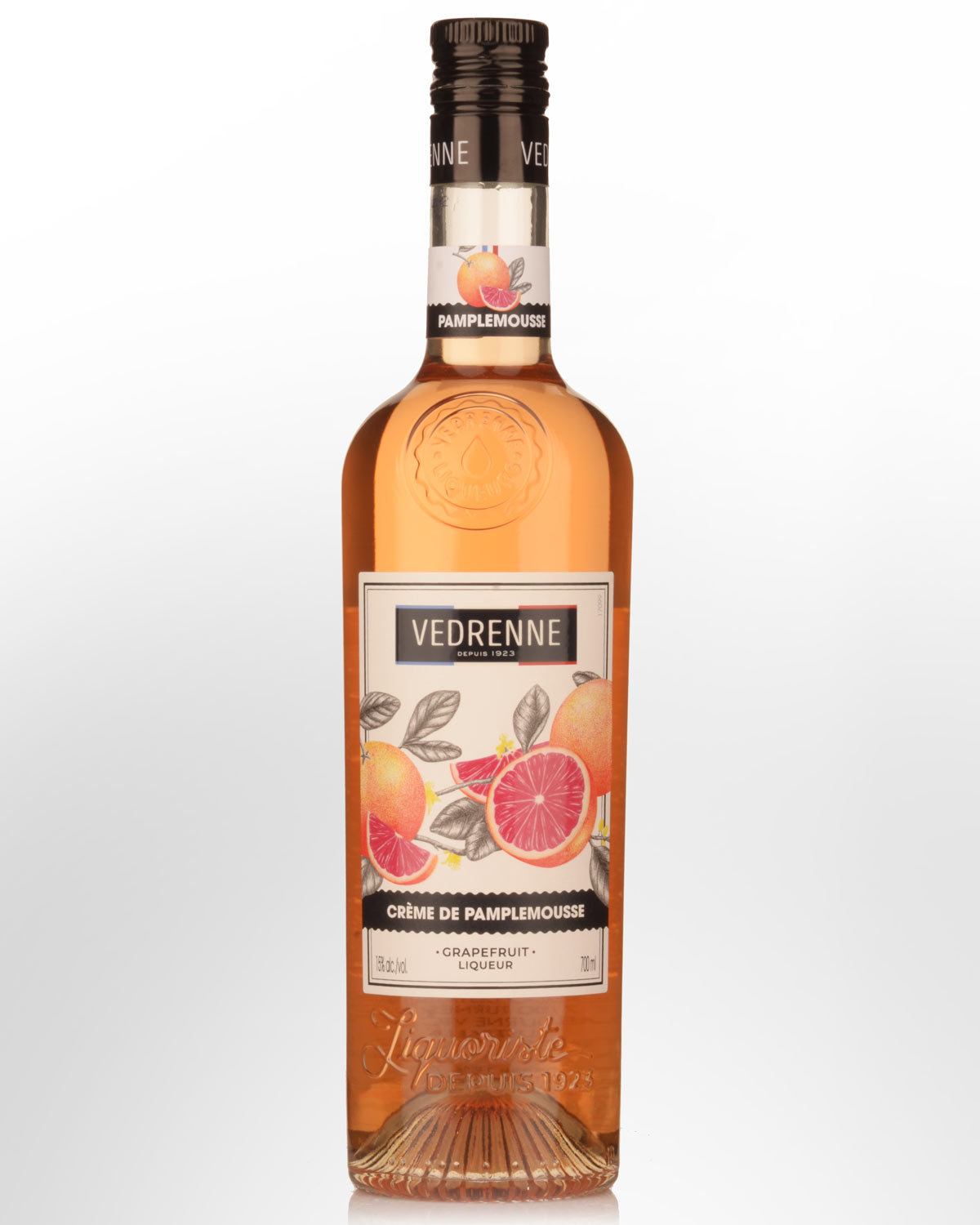 Vedrenne Creme de Pamplemousse (Pink Grapefruit) Liqueur (700ml)