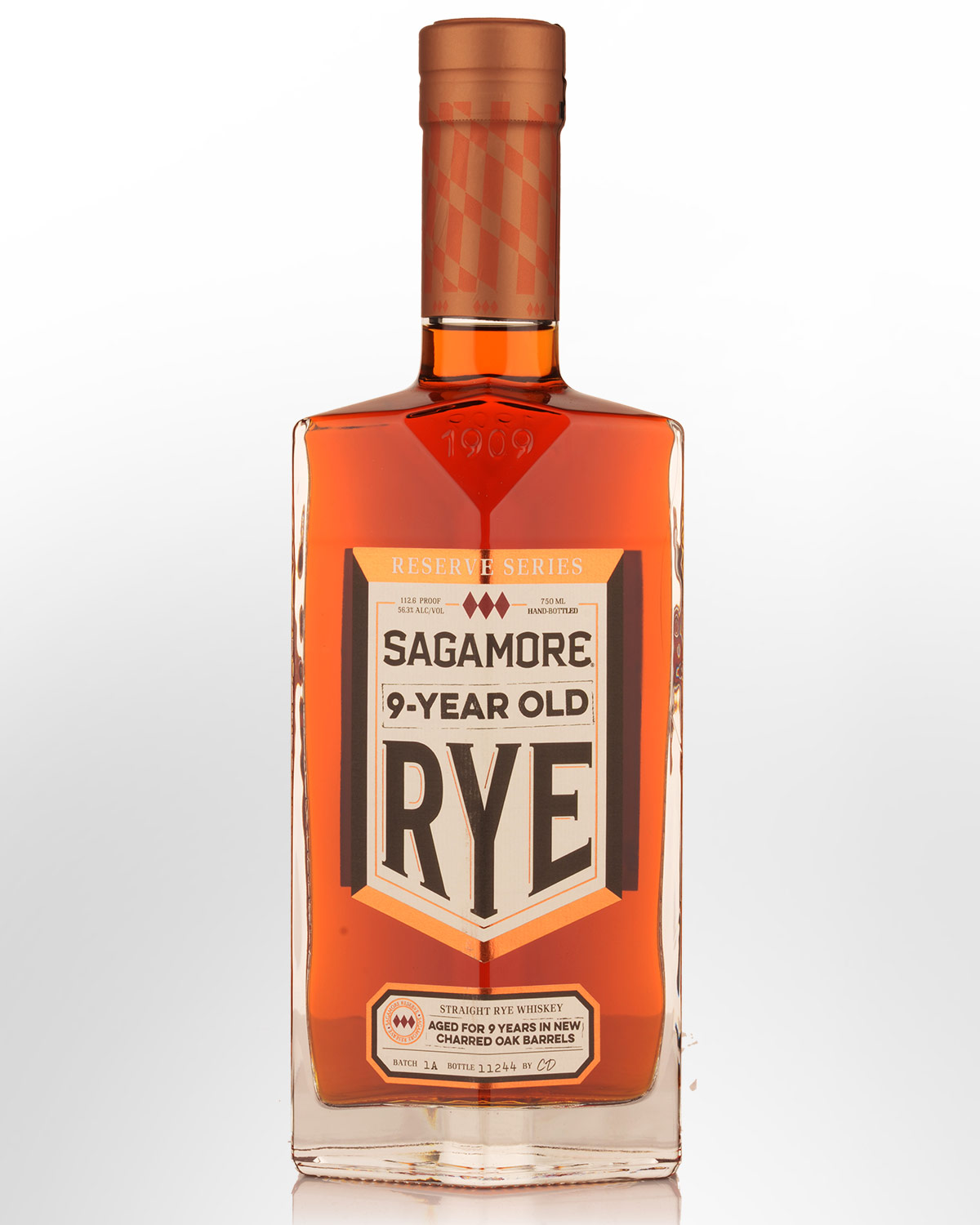 Sagamore Spirit Reserve Series 9 Year Old Straight Rye Whiskey (750ml)