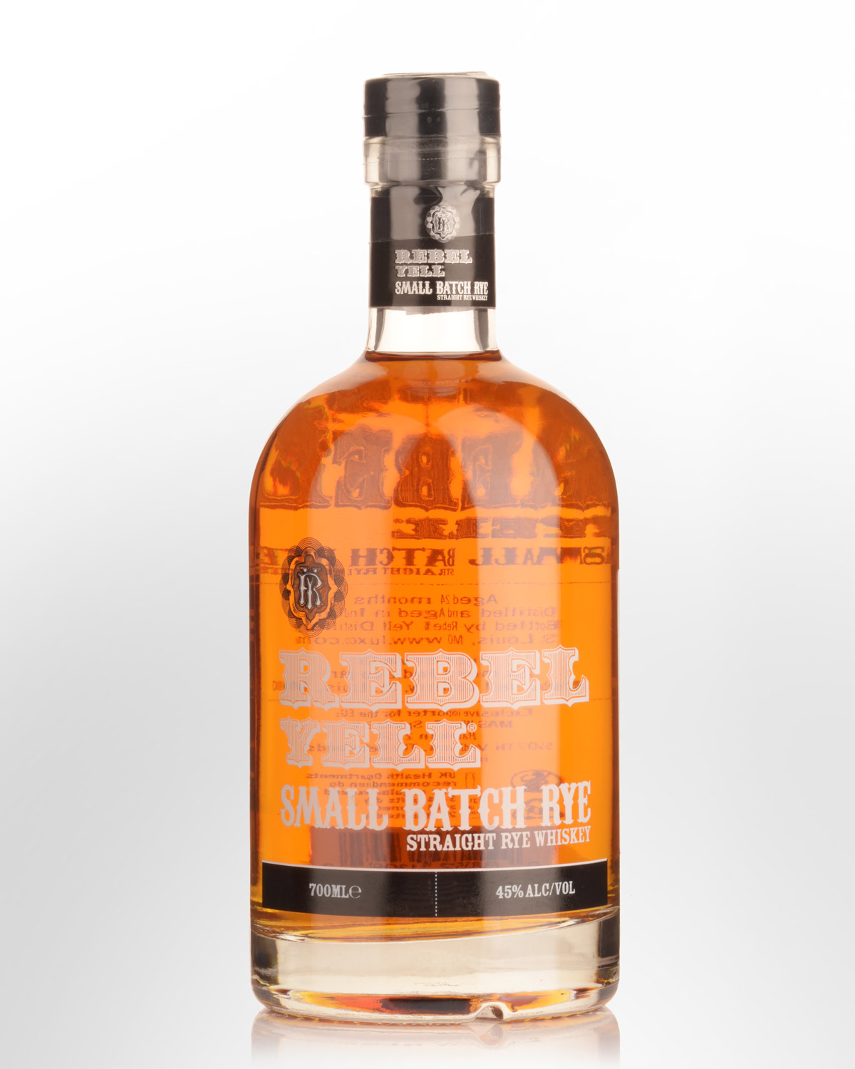 Rebel Yell Small Batch Straight Rye Whiskey (700ml)