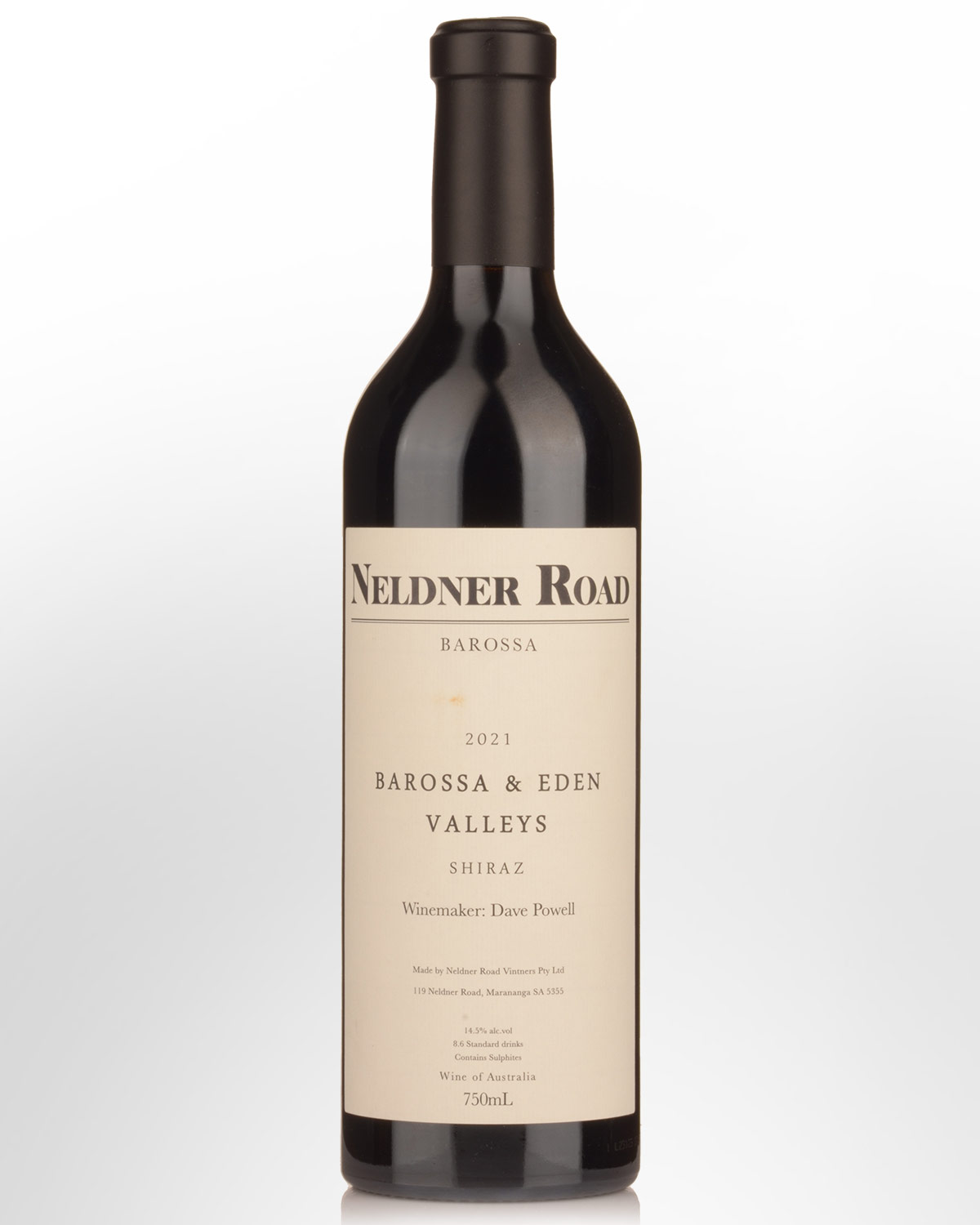 2021 Neldner Road by Dave Powell Barossa & Eden Valleys Shiraz