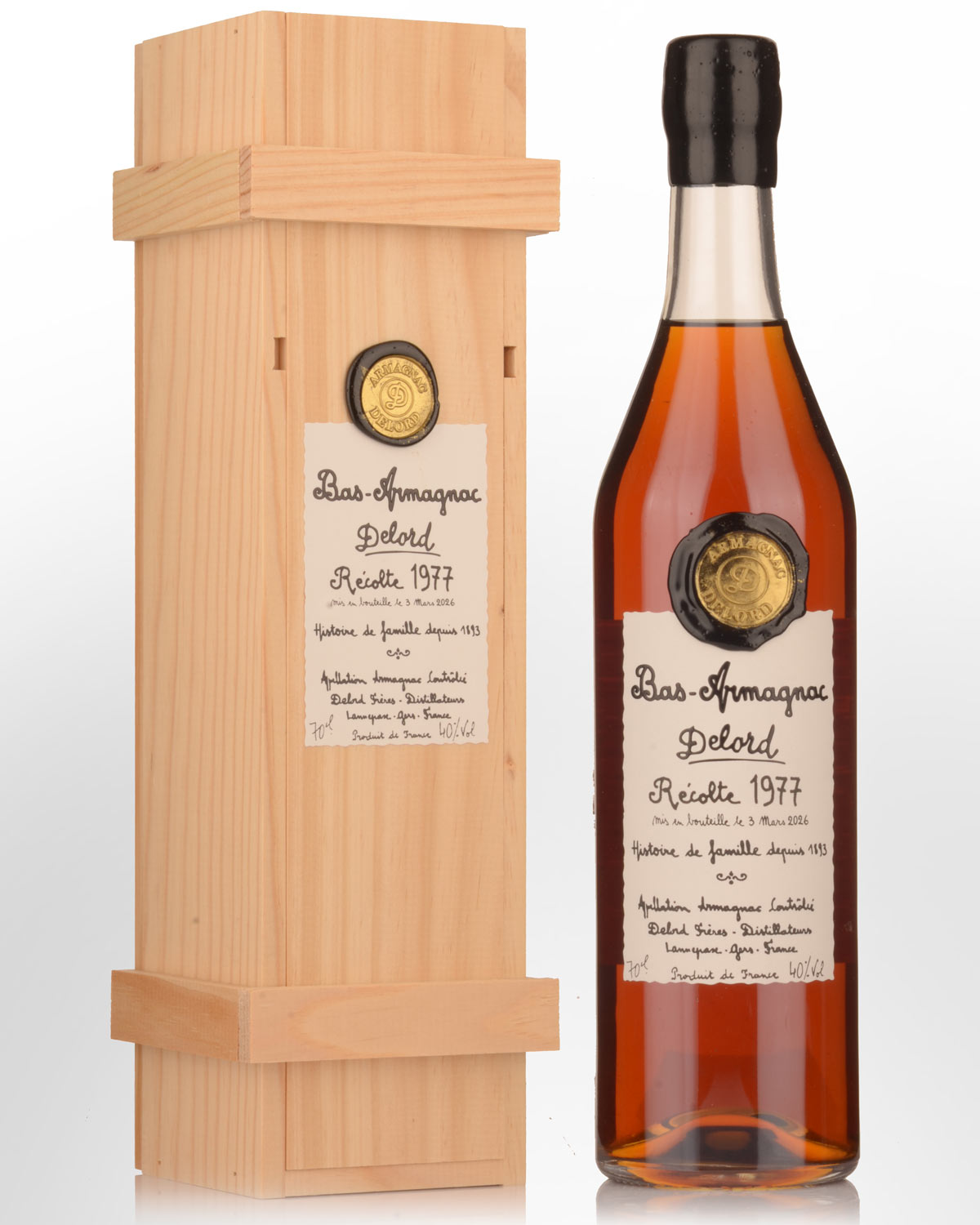 1977 Delord Bas Armagnac (700ml)