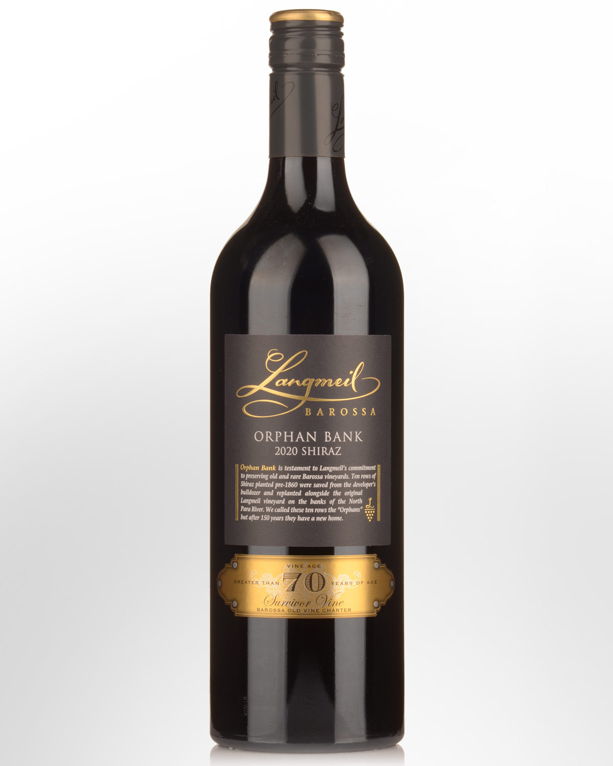 2020 Langmeil Orphan Bank Shiraz