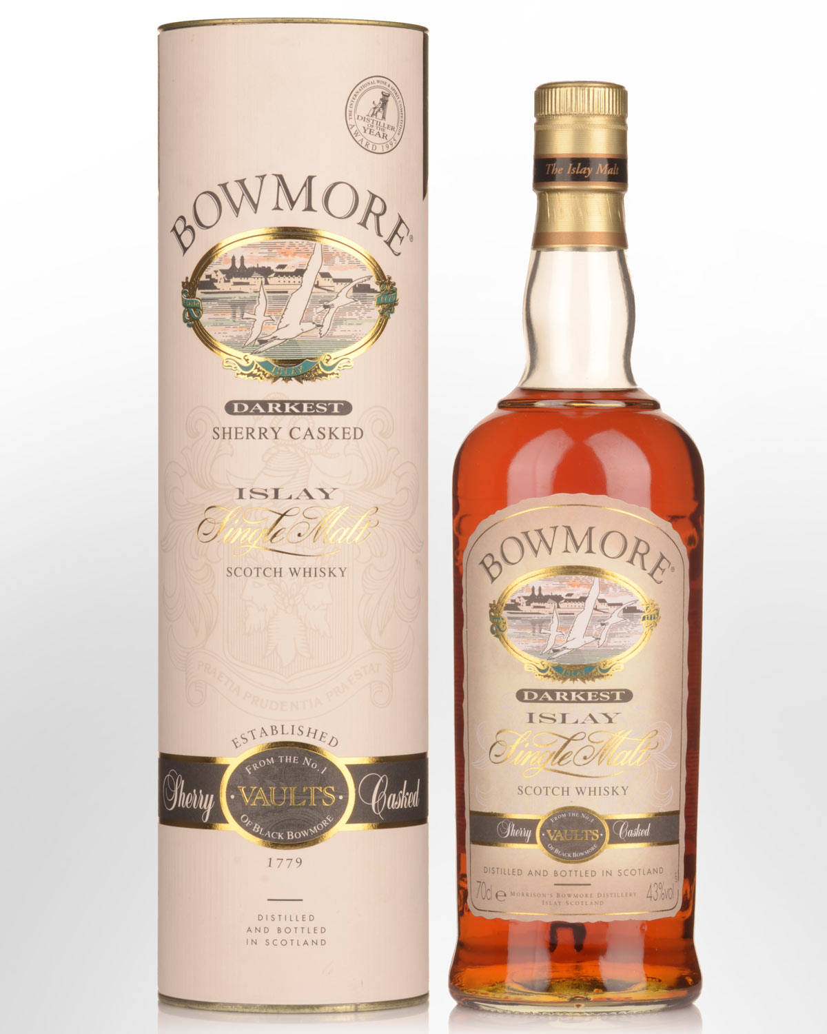 Bowmore Darkest Sherry Casked Islay Single Malt Scotch Whisky (700ml)
