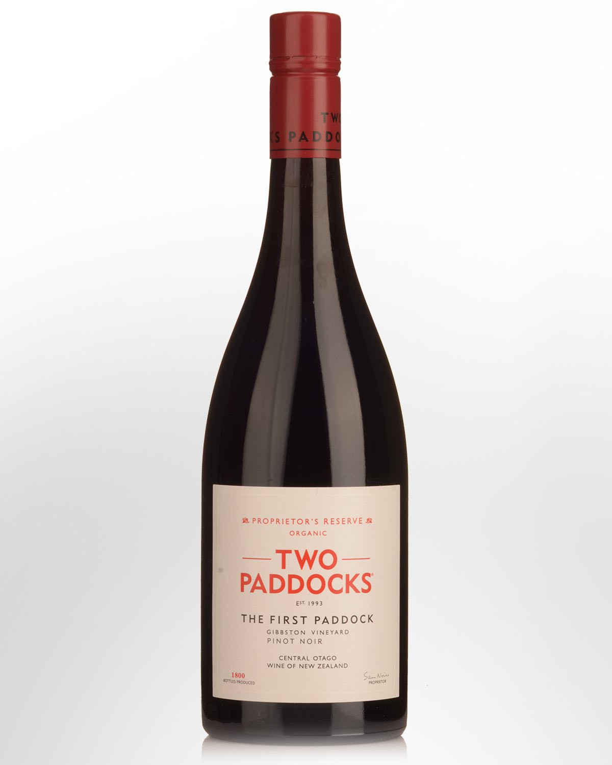 2022 Two Paddocks The First Paddock Gibbston Vineyard Pinot Noir