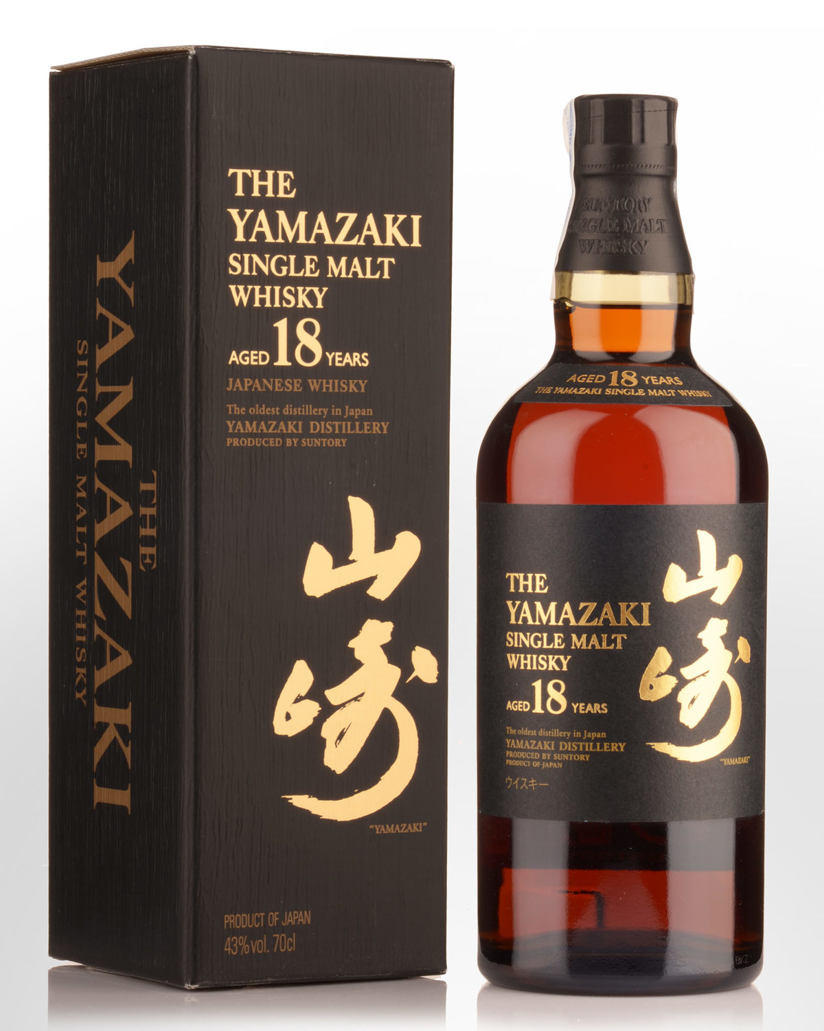 Suntory Yamazaki 18 Year Old Single Malt Japanese Whisky 700ml