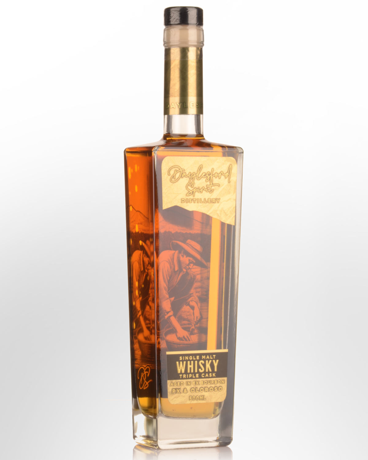 Daylesford Spirit Triple Barrel Single Malt Australian Whisky (500ml)