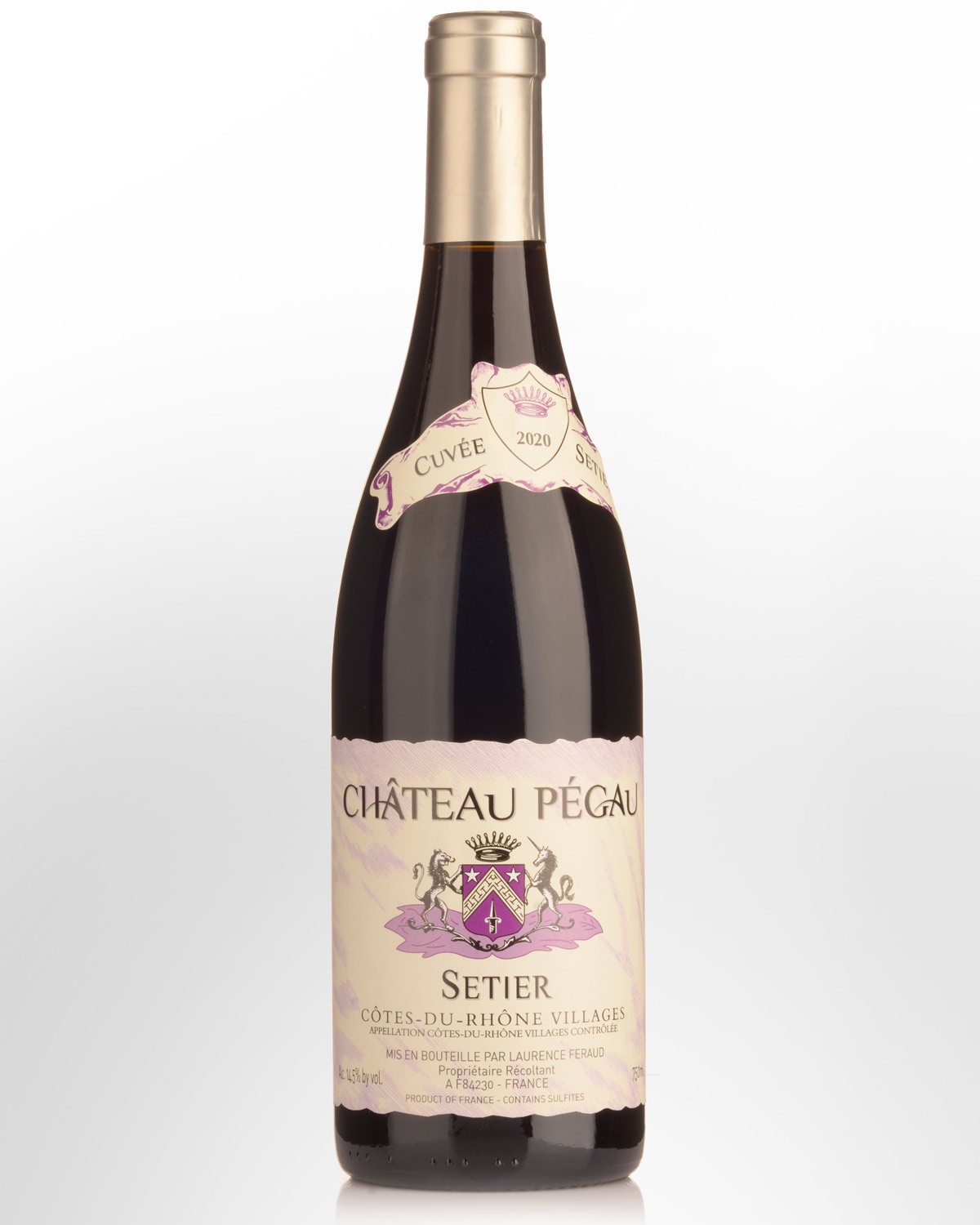 2020 Chateau Pegau Cotes du Rhone Villages Cuvee Setier