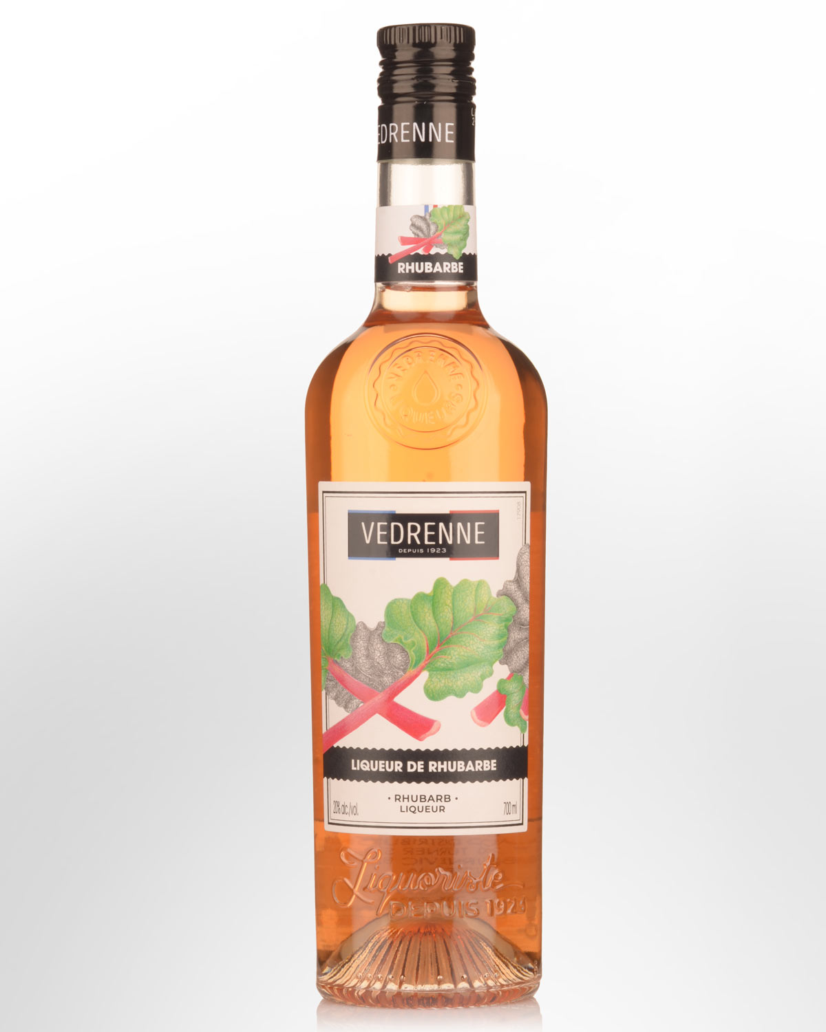 Vedrenne Liqueur de Rhubarbe (Rhubarb) Liqueur (700ml)