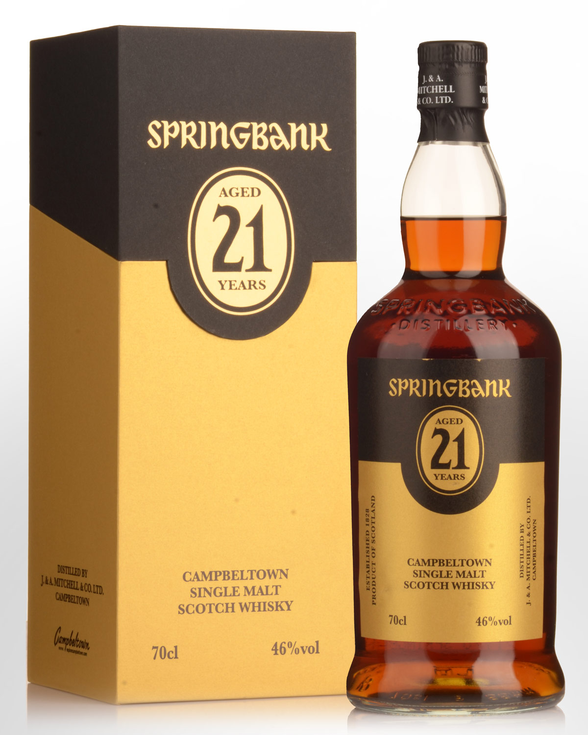 Springbank 21 Year Old Single Malt Scotch Whisky (700ml) - 2022 bottling |  Nicks Wine Merchants