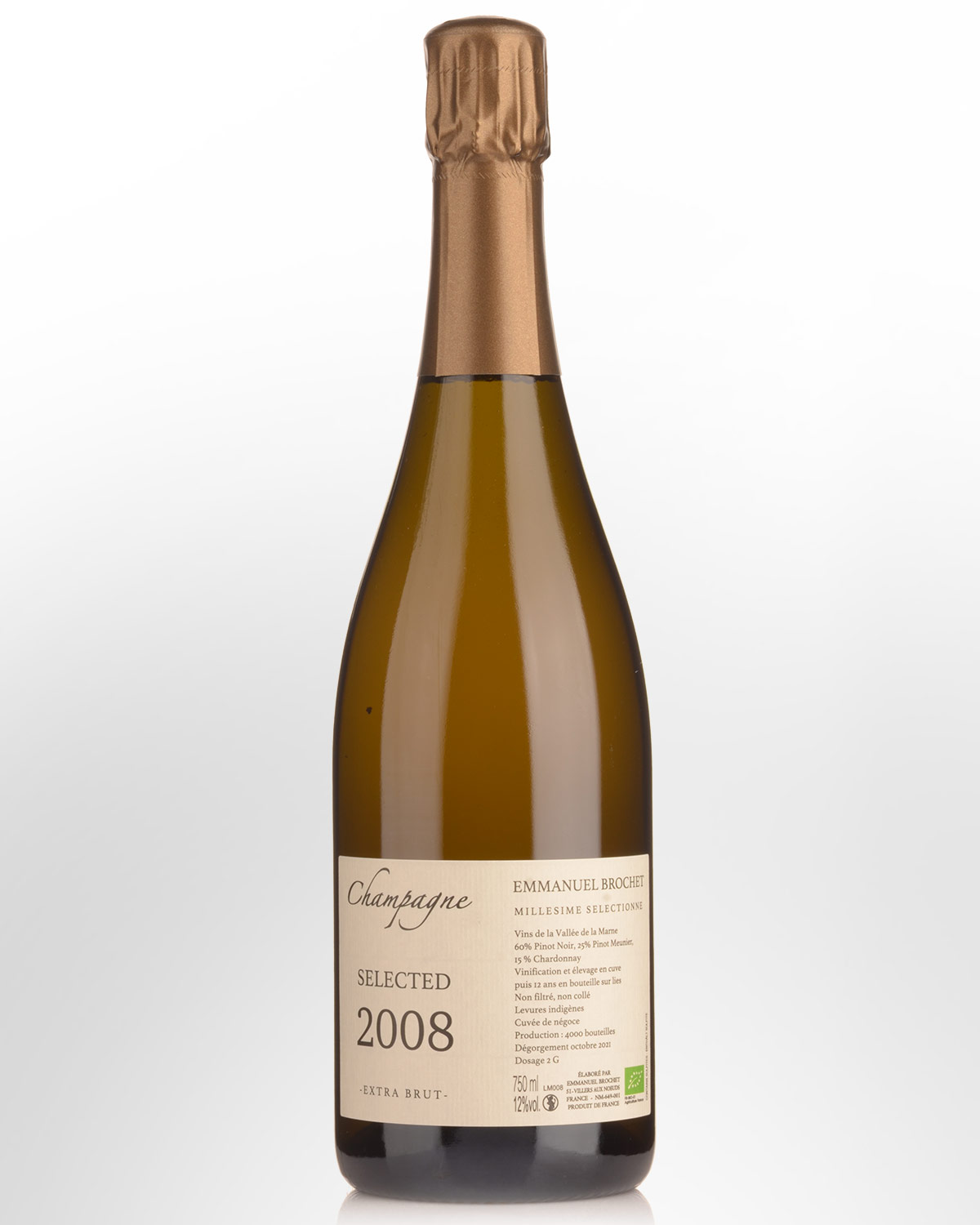 2008 Emmanuel Brochet Selected Extra Brut Champagne