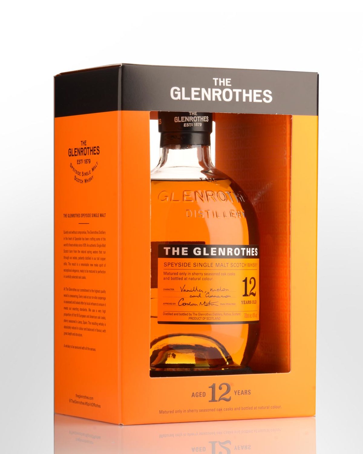 Glenrothes 12 Year Old Single Malt Scotch Whisky (700ml) | Nicks Wine ...