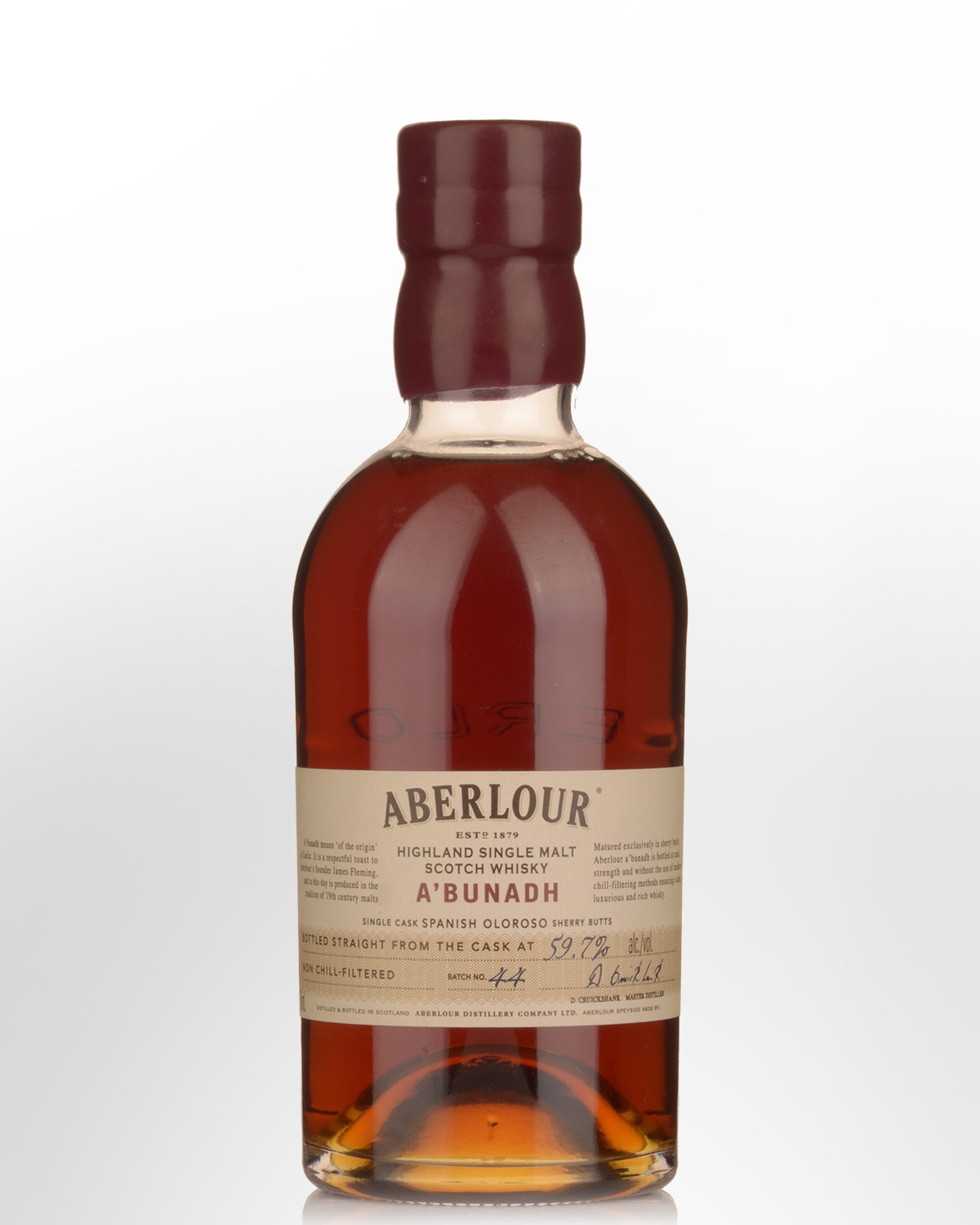 Aberlour A'bunadh Cask Strength Single Malt Scotch Whisky (700ml) - Batch 044