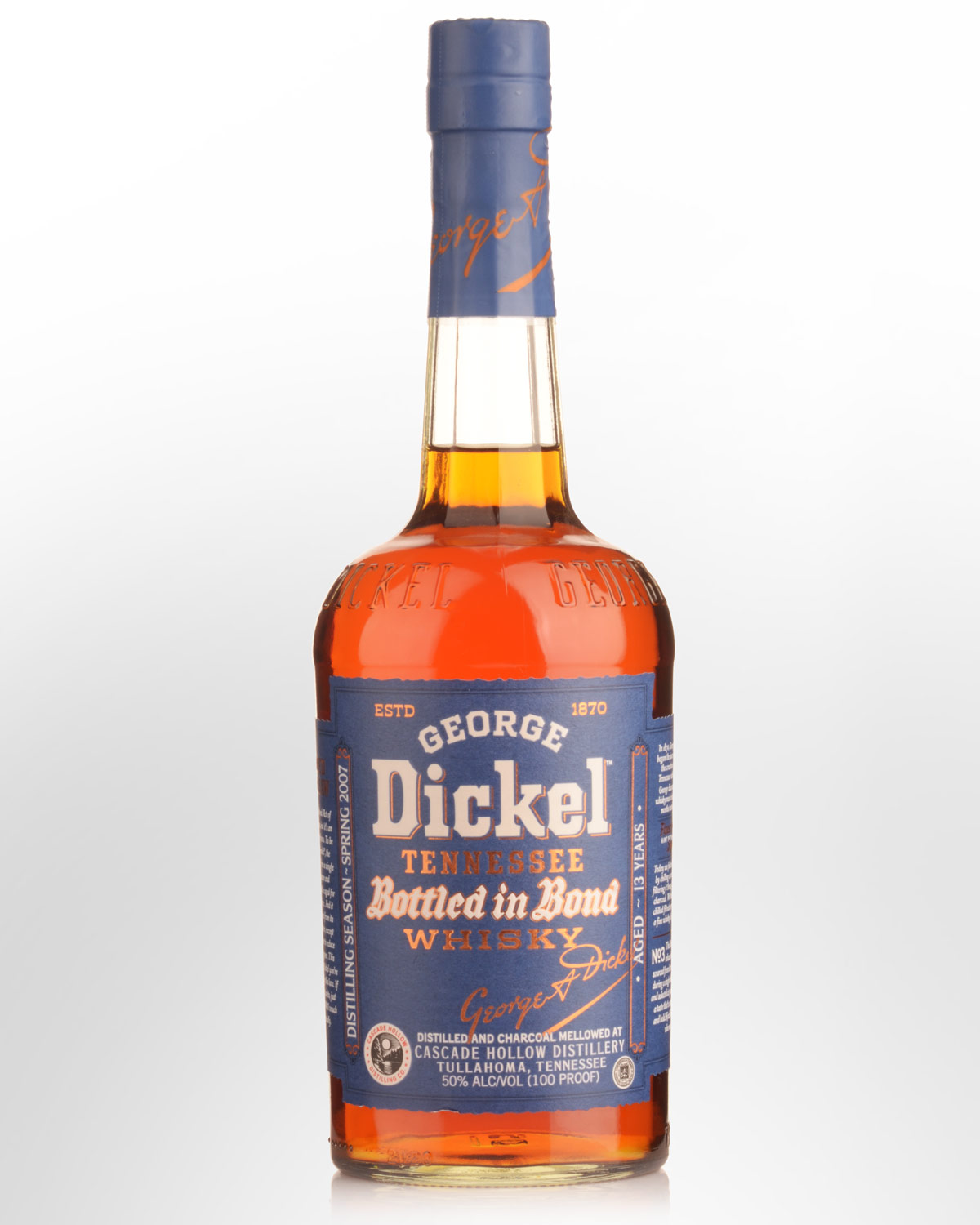 George Dickel Bottled-In-Bond 13 Year Old Tennessee Whiskey (750ml ...