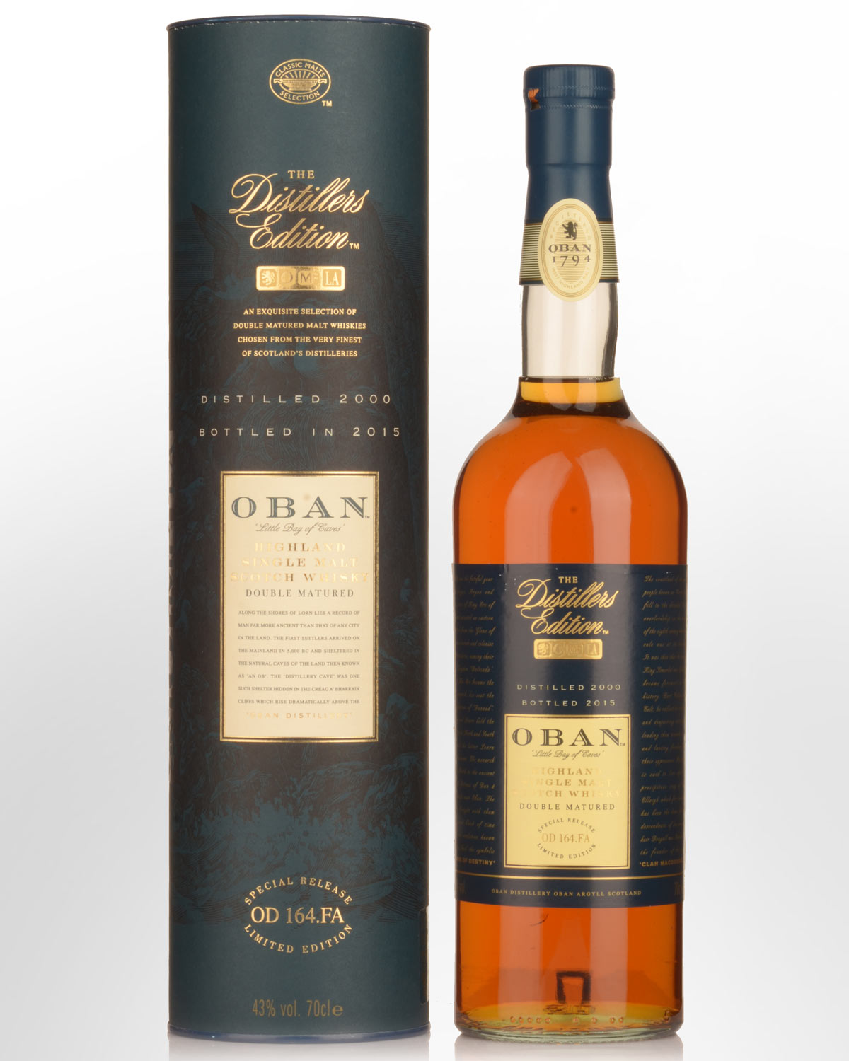 Oban Distiller's Edition 2000 Single Malt Scotch Whisky (700ml)