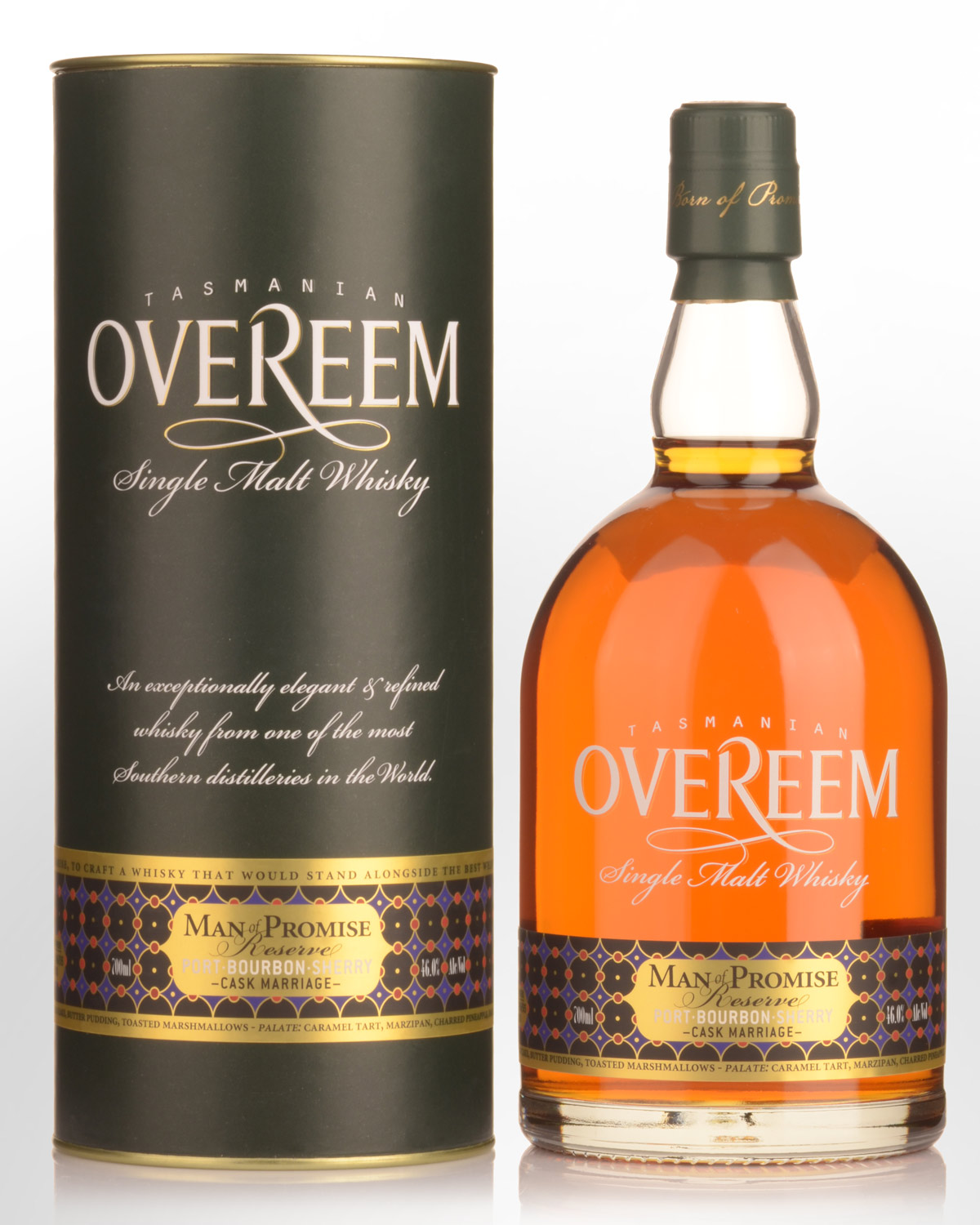 Overeem Distillery "Man of Promise Reserve" Single Malt Australian Whisky (700ml) - 2022 Release