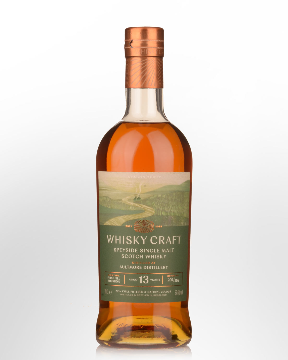 Whisky Craft Aultmore 13 Year Old Cask Strength Single Malt Scotch Whisky (700ml)