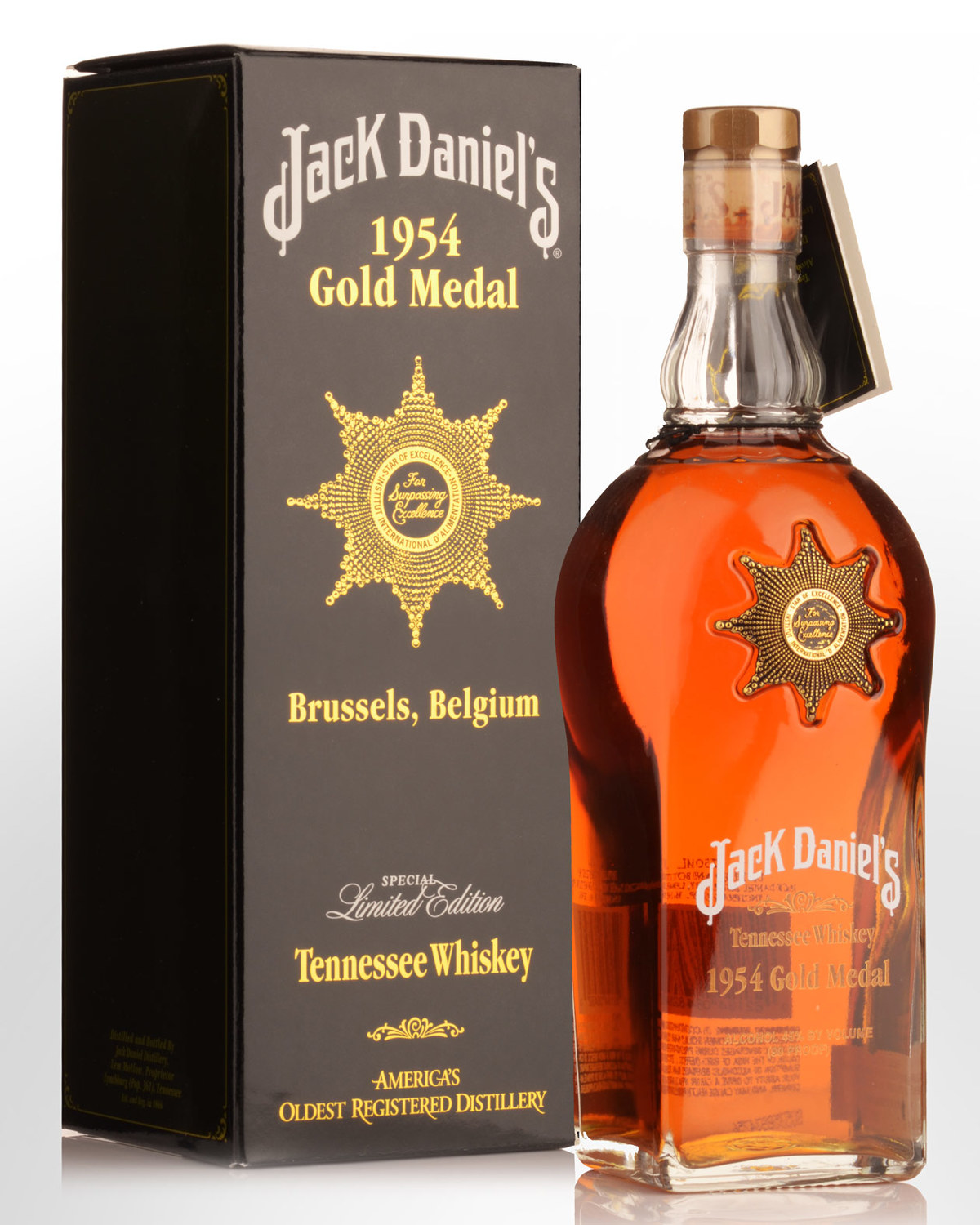 Jack Daniels 1954 Gold Medal Tennessee Whiskey (750ml) | Nicks Wine  Merchants