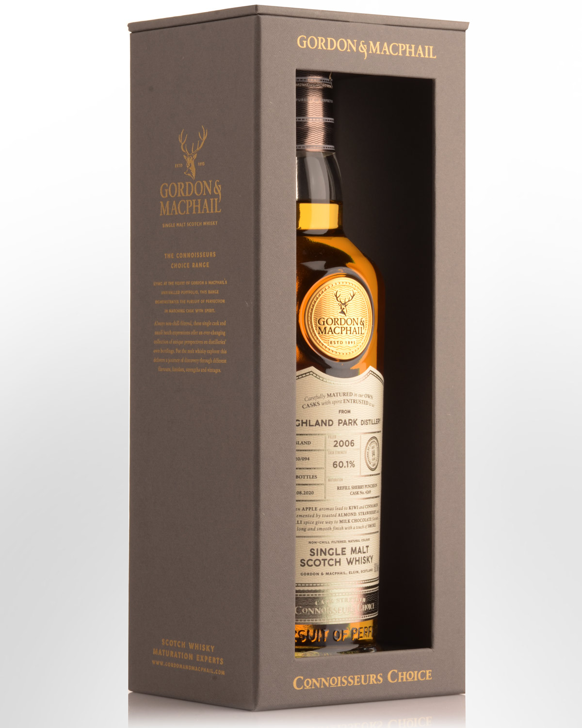 2006 Gordon & Macphail Connoisseurs Choice Highland Park 14 Year Old Cask Strength Single Malt Scotch Whisky (700ml) - 60.1%