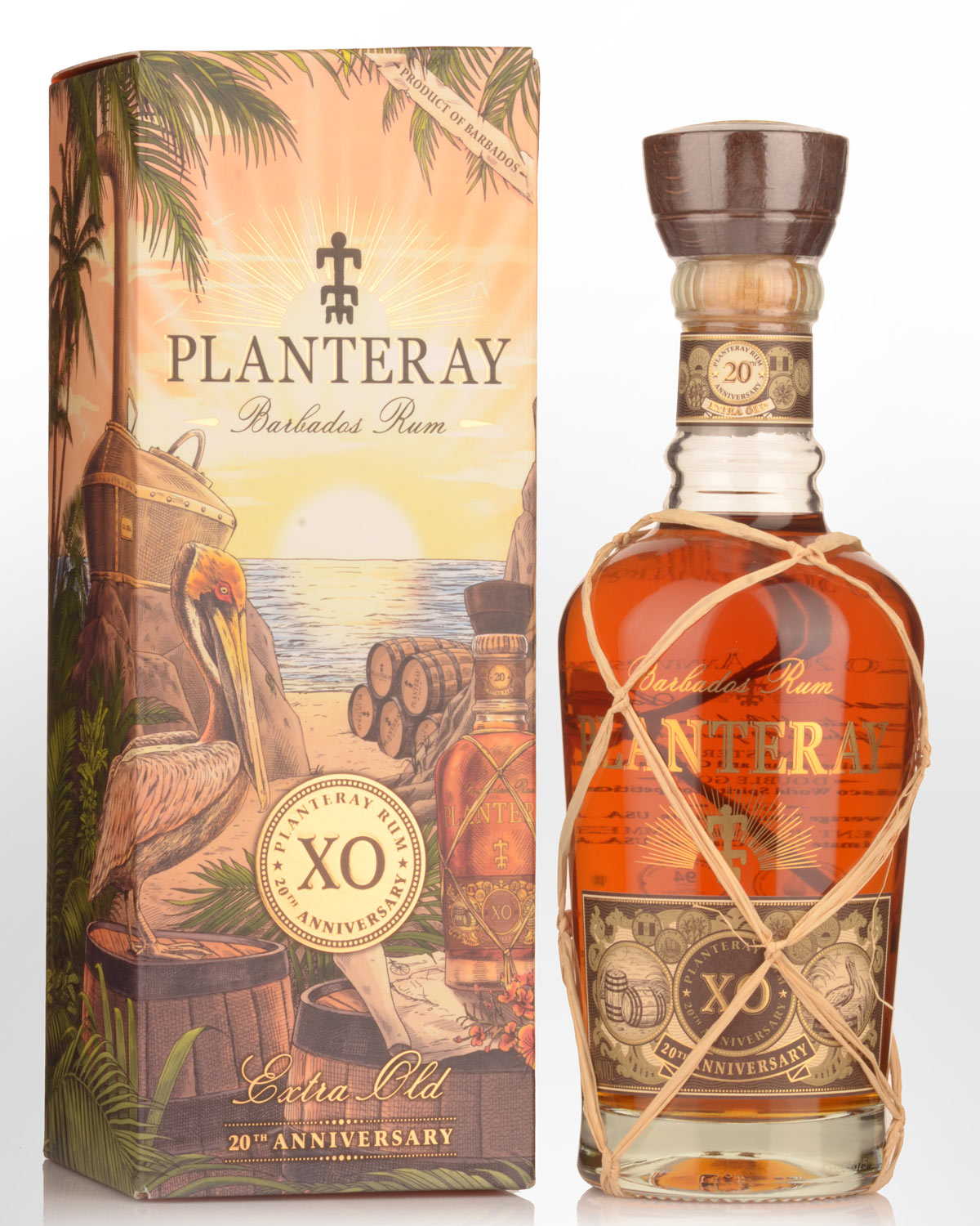 Planteray (formerly Plantation) 20th Anniversary XO Rum (700ml) - DAMAGED GIFT BOX