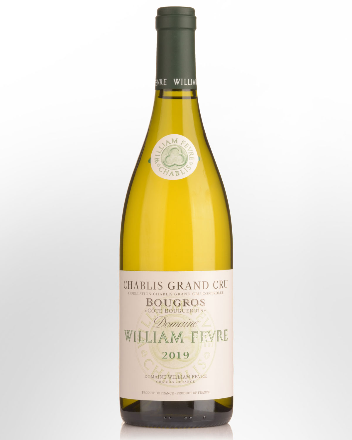 2019 Domaine William Fevre Bougros Cote de Bouguerots Chablis Grand Cru