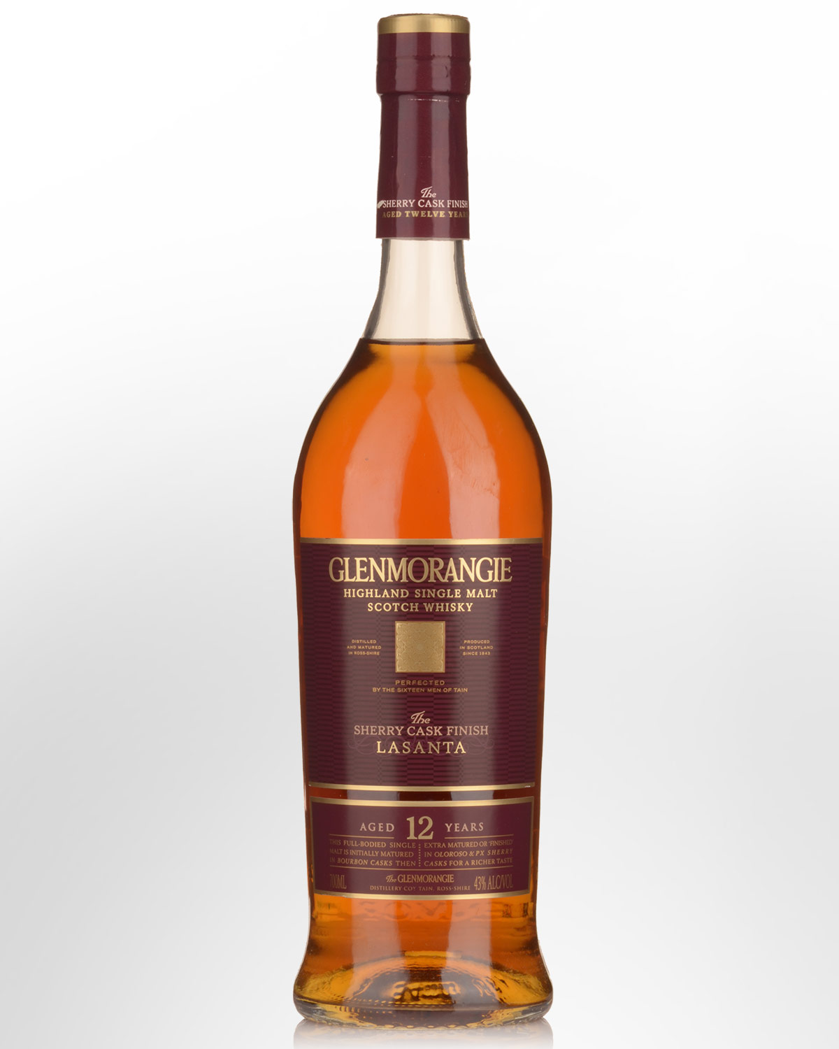 Glenmorangie The Lasanta 12 Year Old Single Malt Scotch Whisky (700ml) - Older 43% Bottling