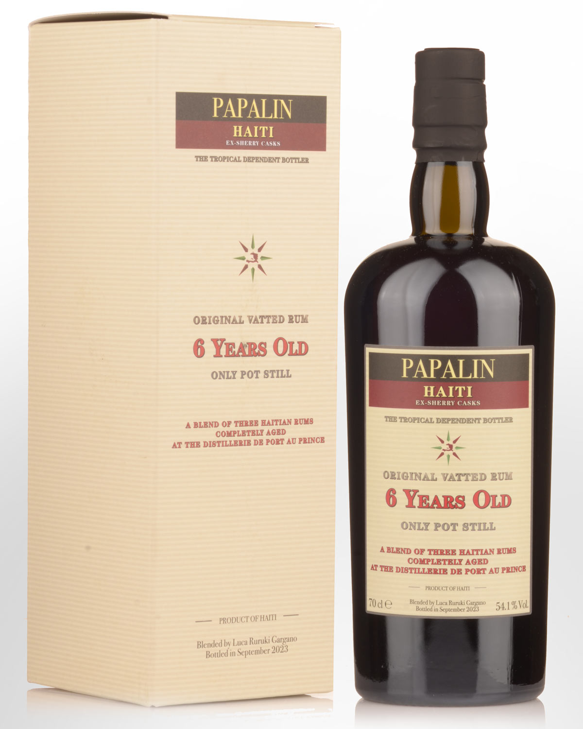 Papalin Haiti 6 Year Old Vatted Rum (700ml)