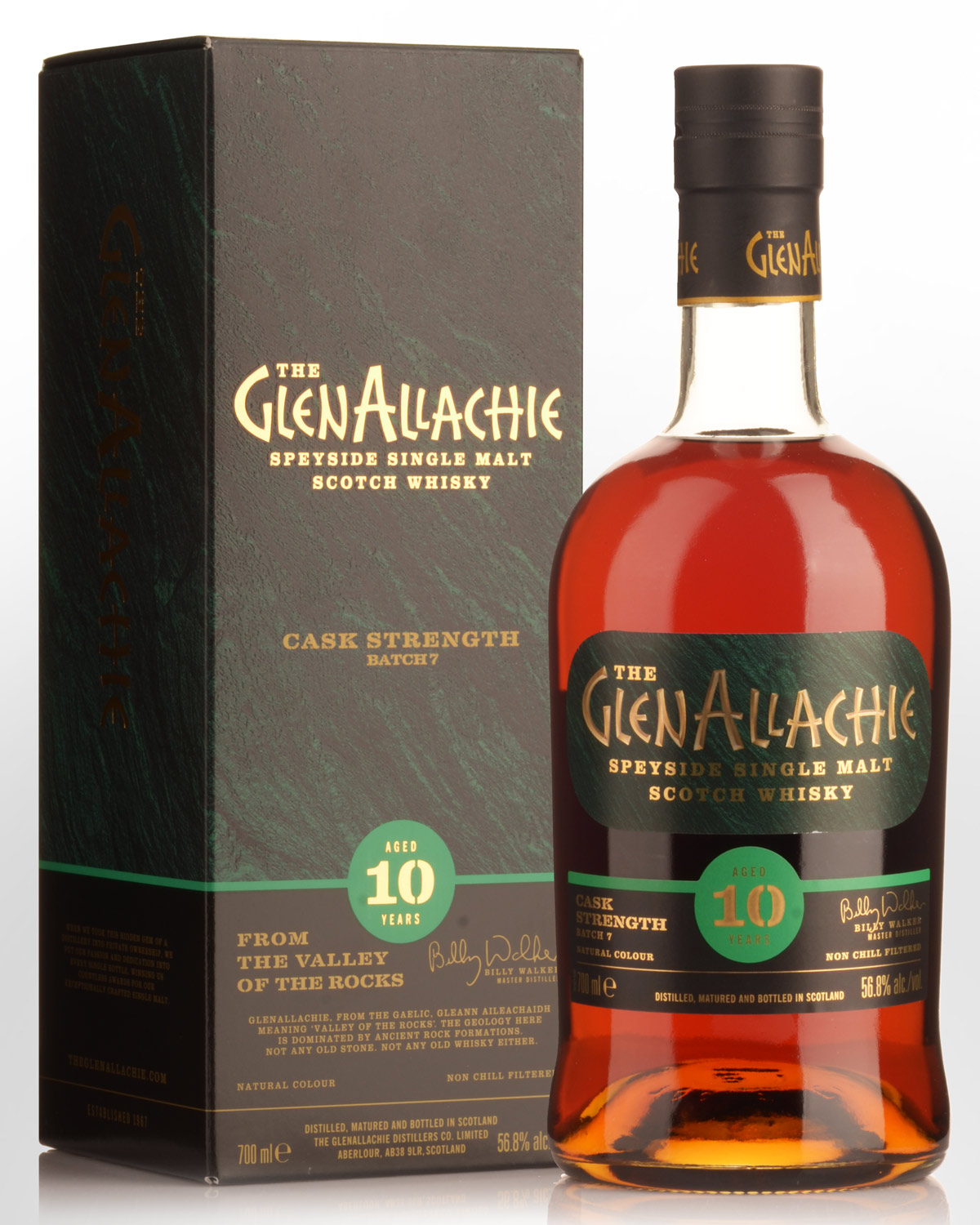 Glenallachie 10 Year Old Cask Strength Single Malt Scotch Whisky (700ml) - Batch 7