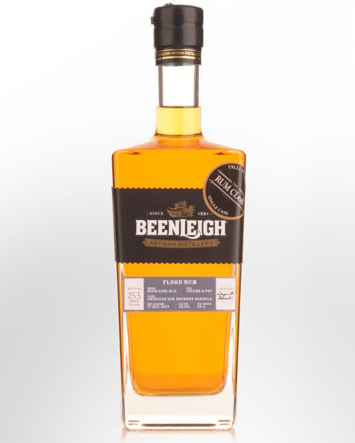 Beenleigh Flood Rum Single Cask Australian Rum (700ml) | Nicks Wine ...